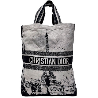 Christian Dior New York Meets Paris Cotton Tote