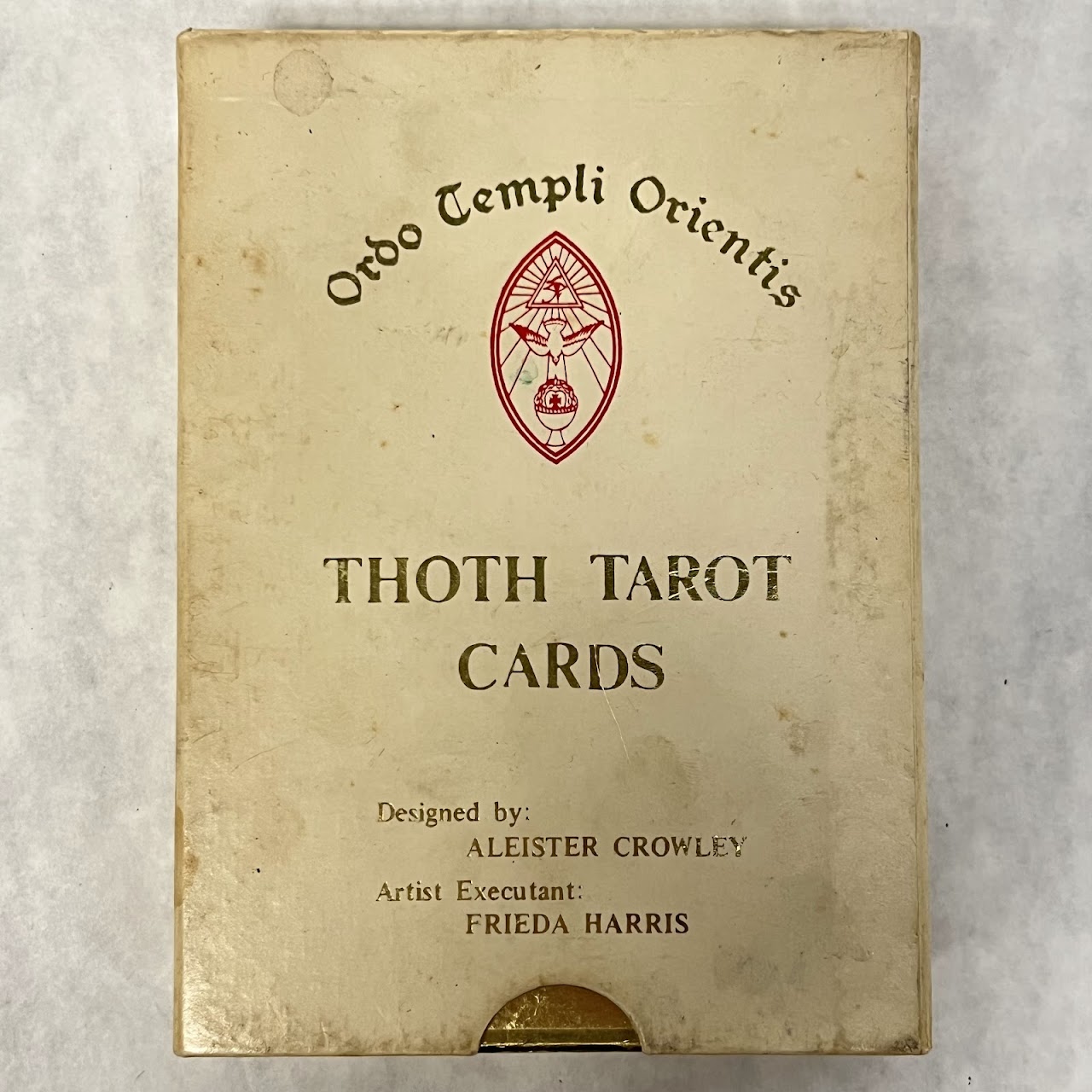 Aleister Crowley 'Thoth Tarot Cards' RARE (Box A) First Edition Set