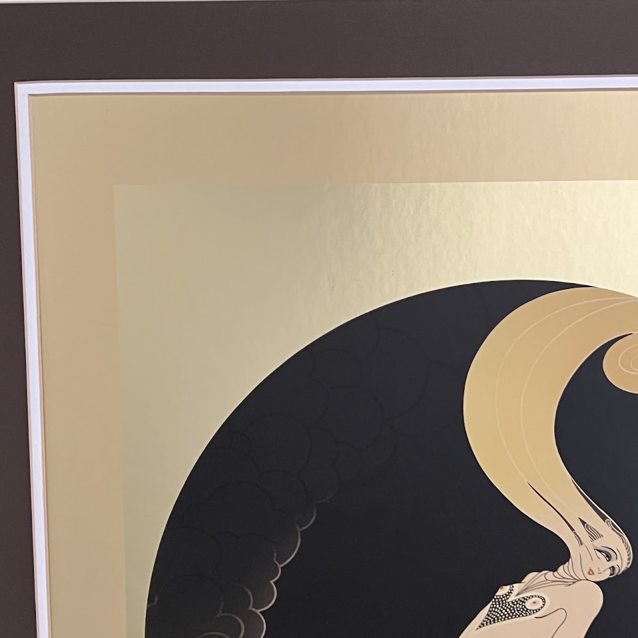 Erté 'L'Amour' Poster by Mirage Editions for Grosvernor Gallery London