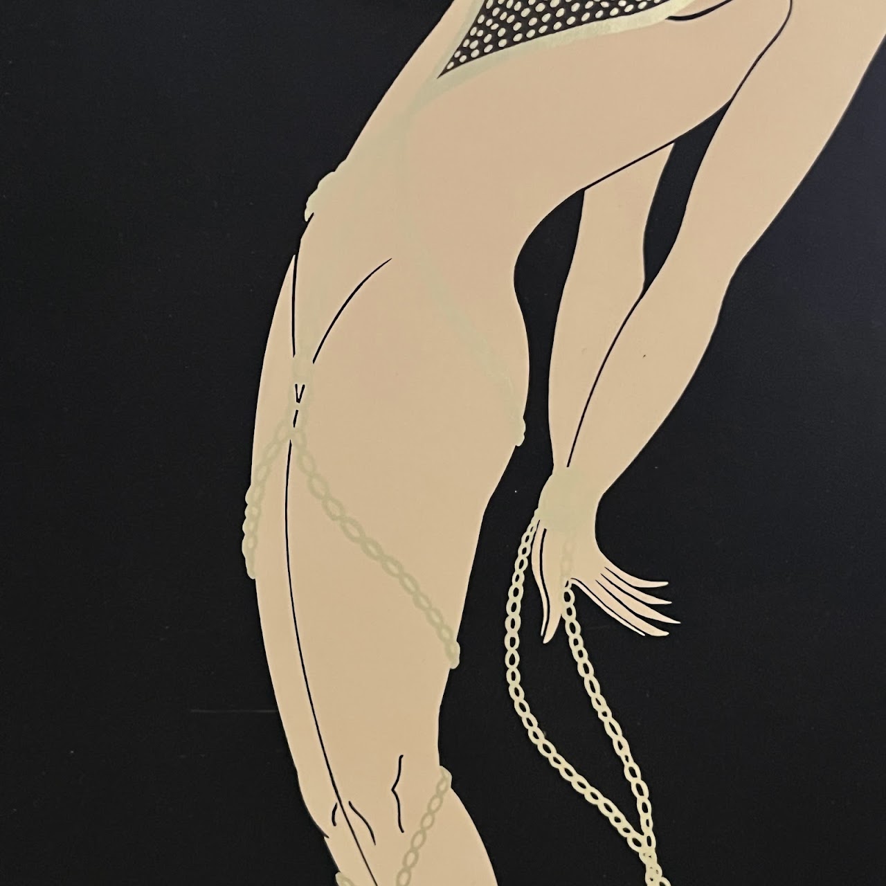 Erté 'L'Amour' Poster by Mirage Editions for Grosvernor Gallery London