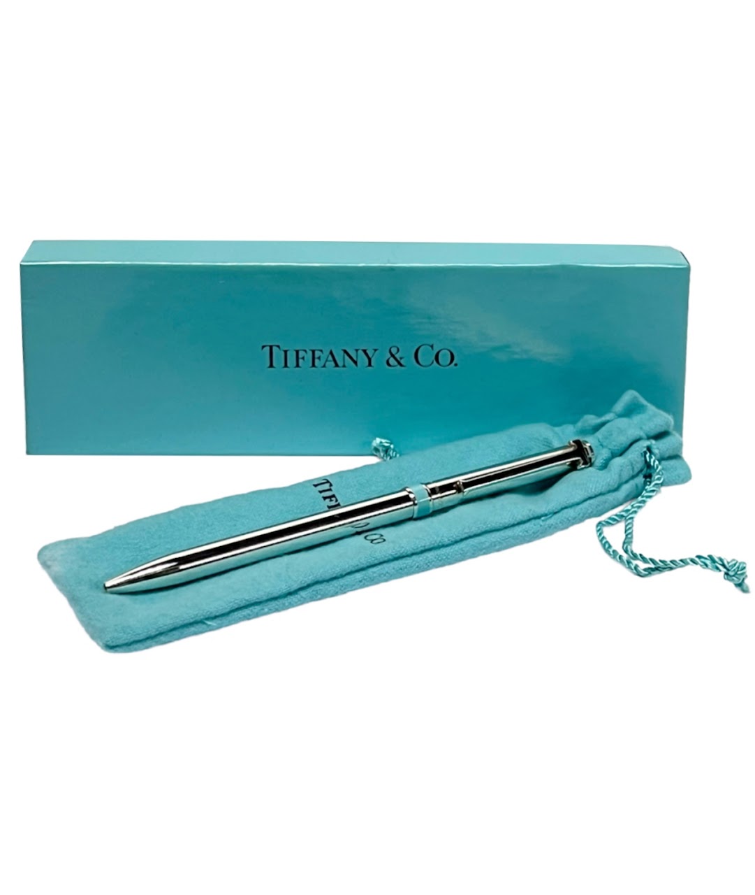 Tiffany & Co. Sterling Silver T-Clip Pen