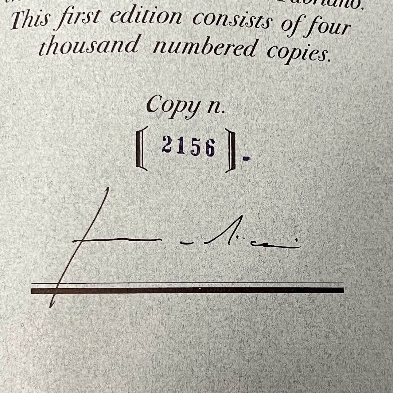 Jorge Luis Borges + Franco Maria Ricci 'The Congress of the World' Signed and limited Edition