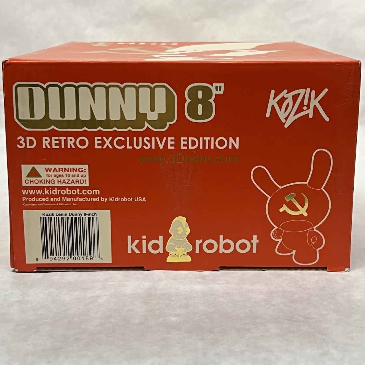 Kidrobot X Frank Kozik Vladimir Lenin Dunny Figuine