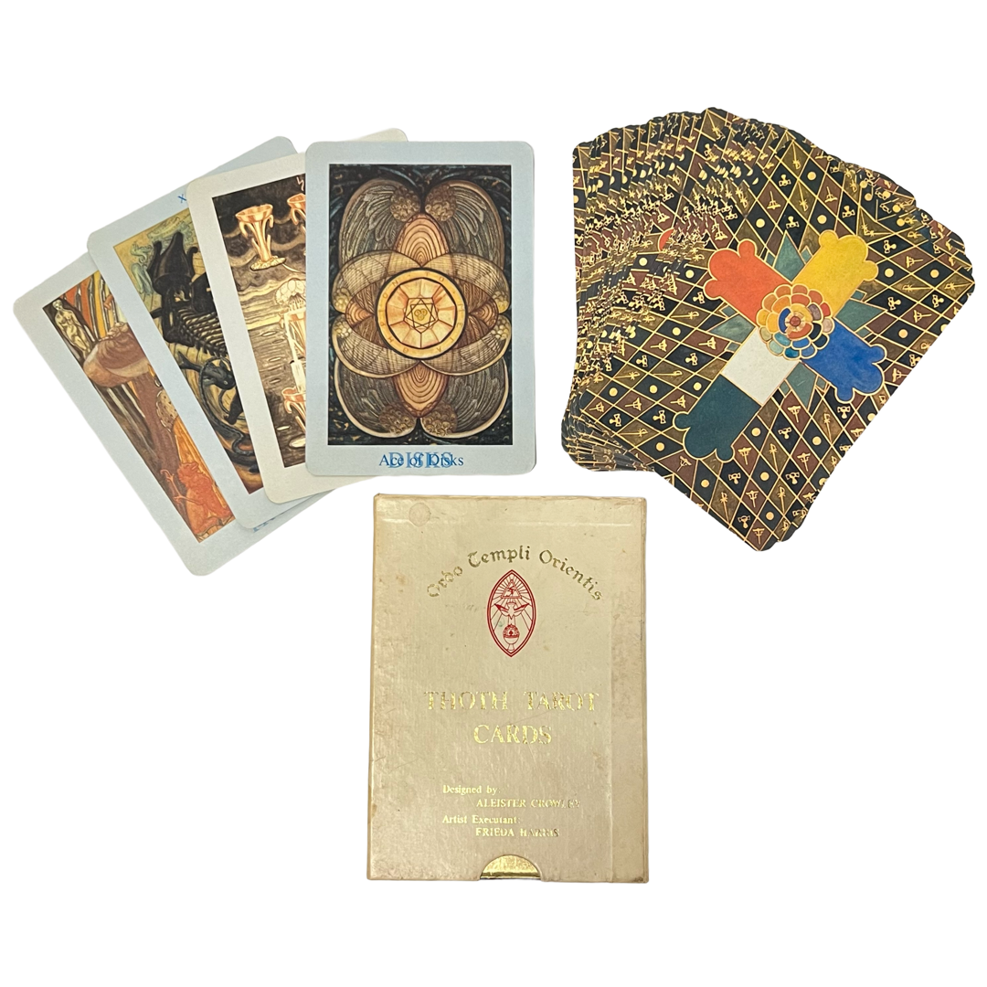 Aleister Crowley 'Thoth Tarot Cards' RARE (Box A) First Edition Set