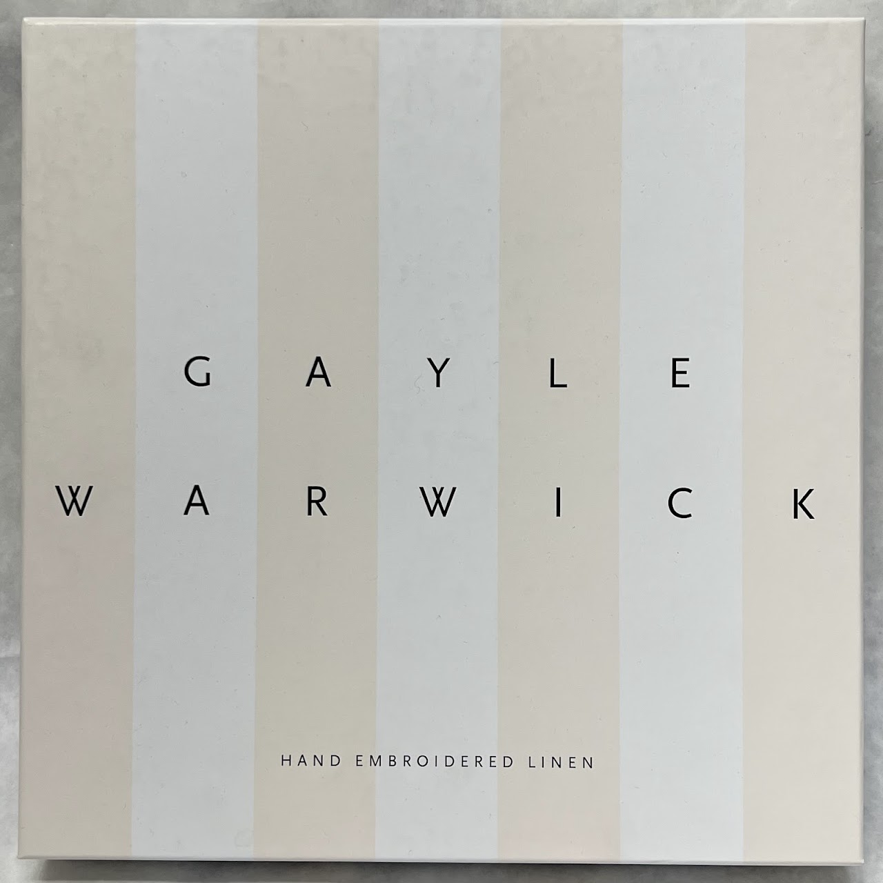 Gayle Warwick Mint Linen Napkin Set