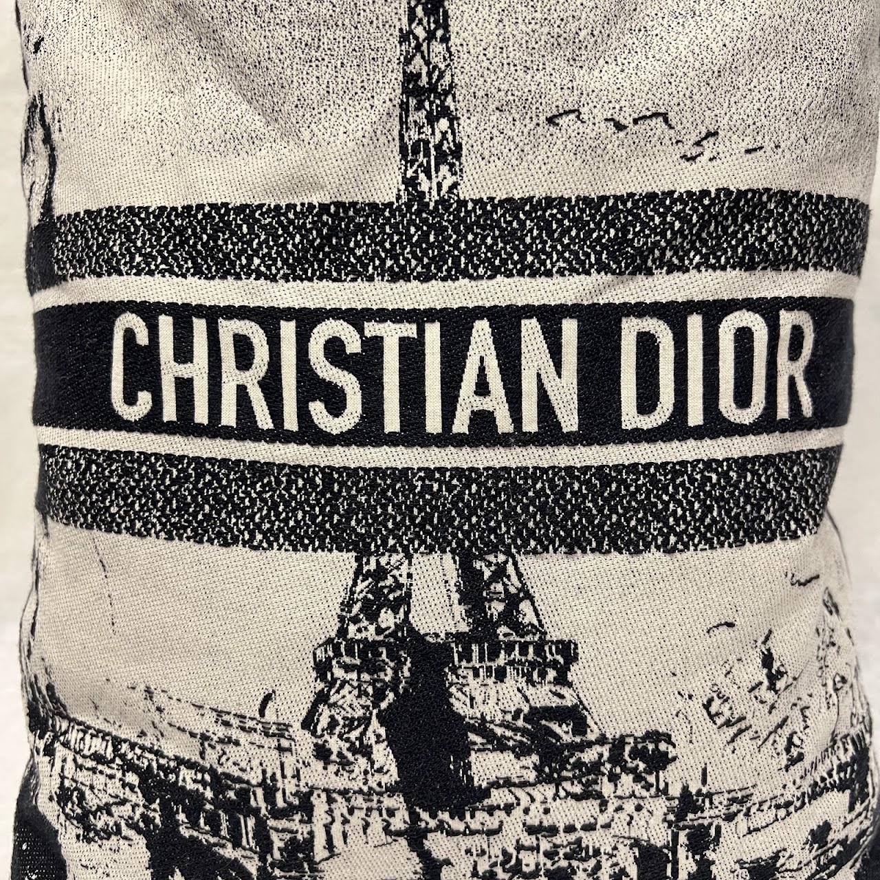 Christian Dior New York Meets Paris Cotton Tote