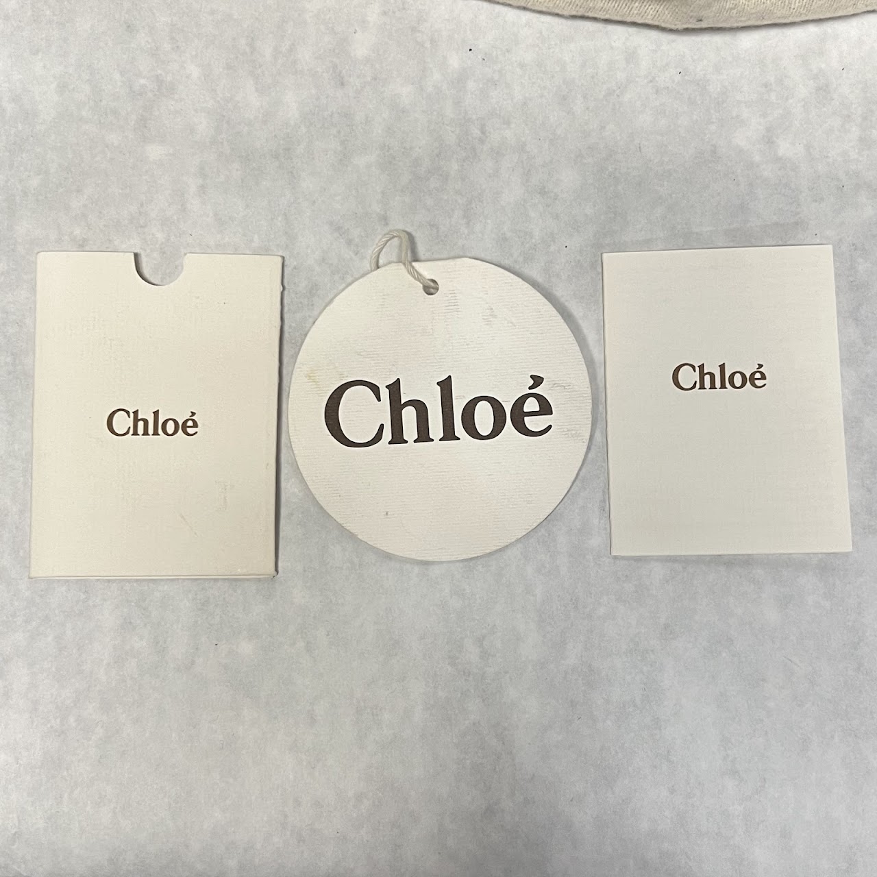 Chloé Lambskin Tekla Hand Bag