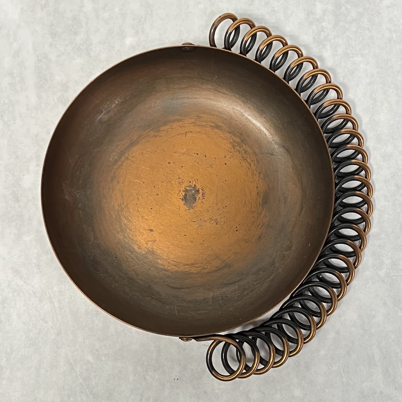 Francisco (Frank) Rebajes Mid-Century Copper Bowl