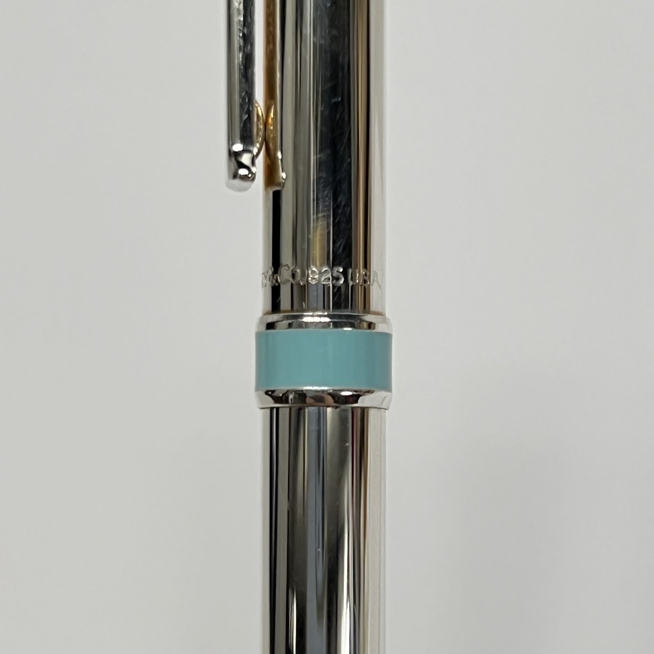 Tiffany & Co. Sterling Silver T-Clip Pen