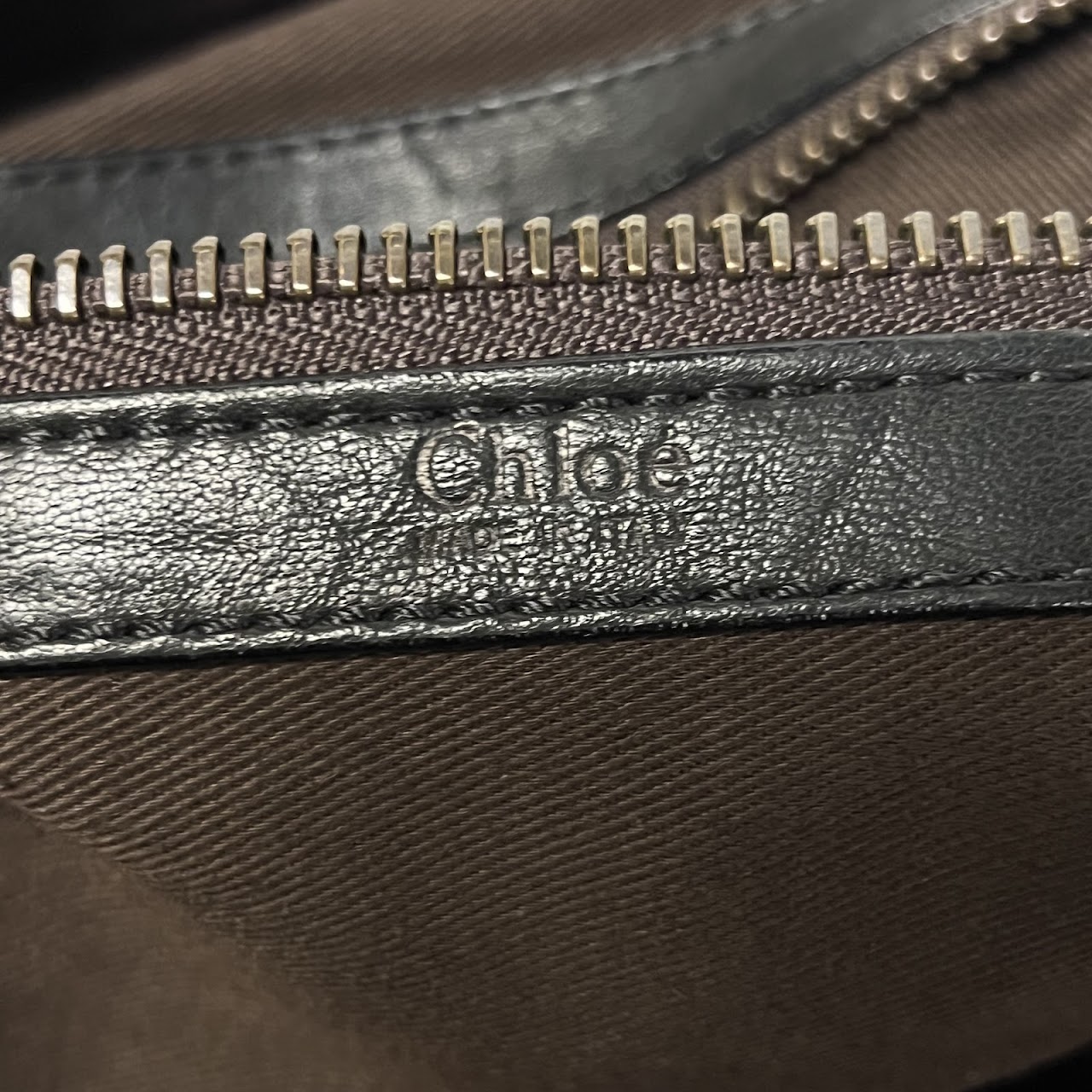 Chloé Lambskin Tekla Hand Bag