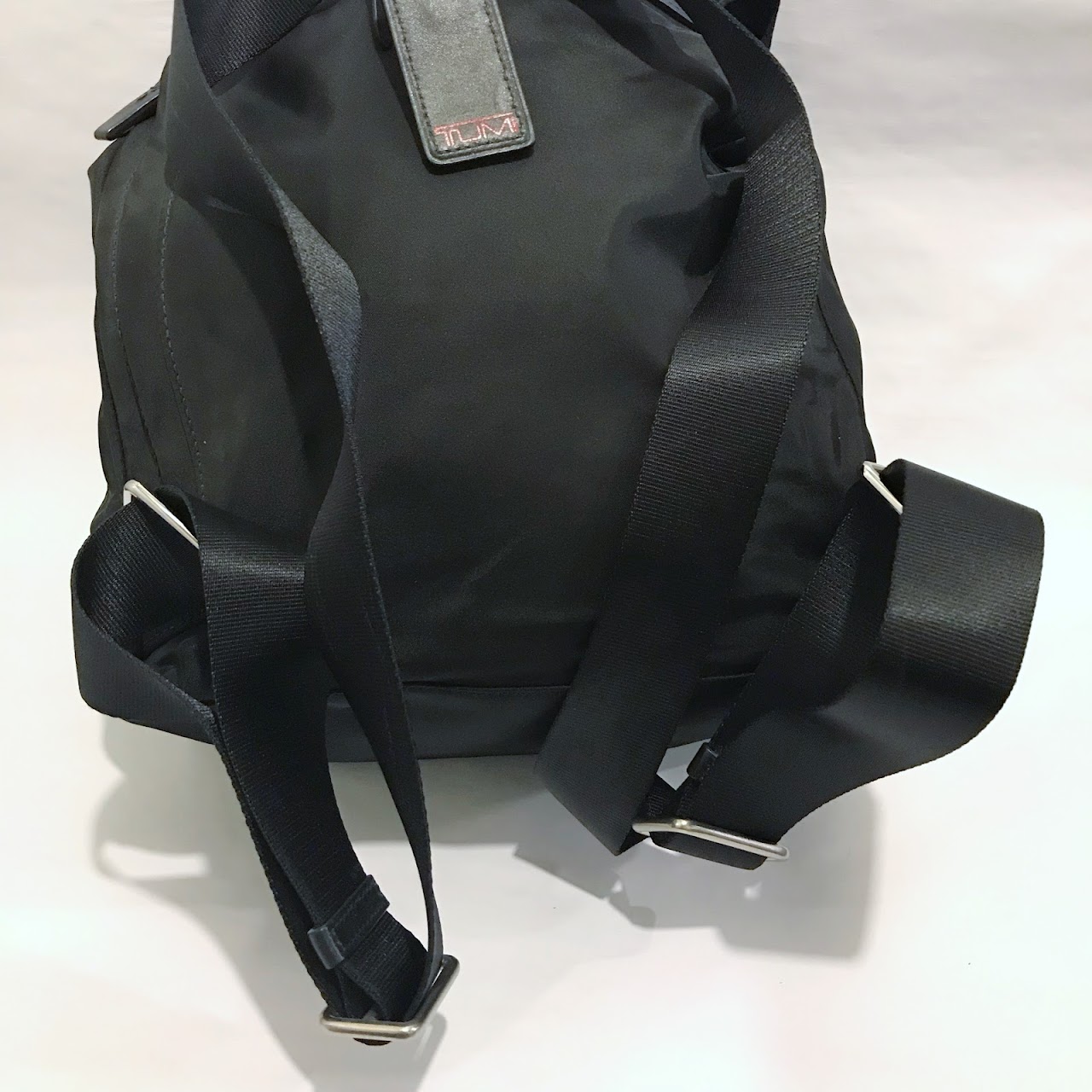 Tumi Black Nylon Travel Backpack