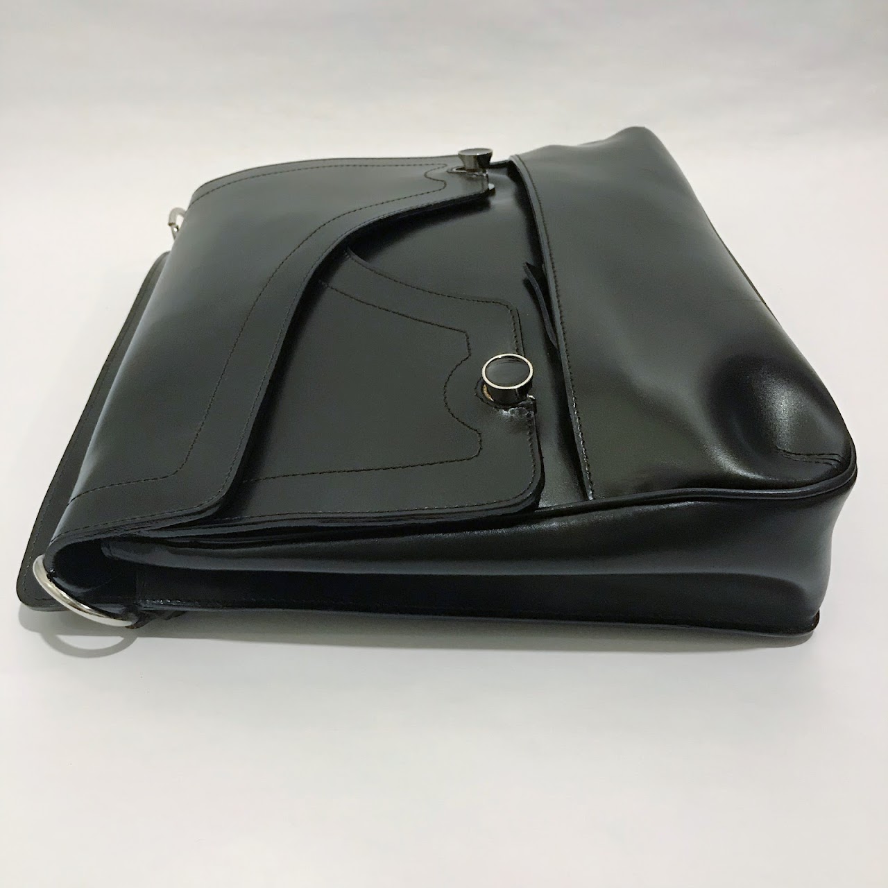 Furla Black Leather Shoulder Bag