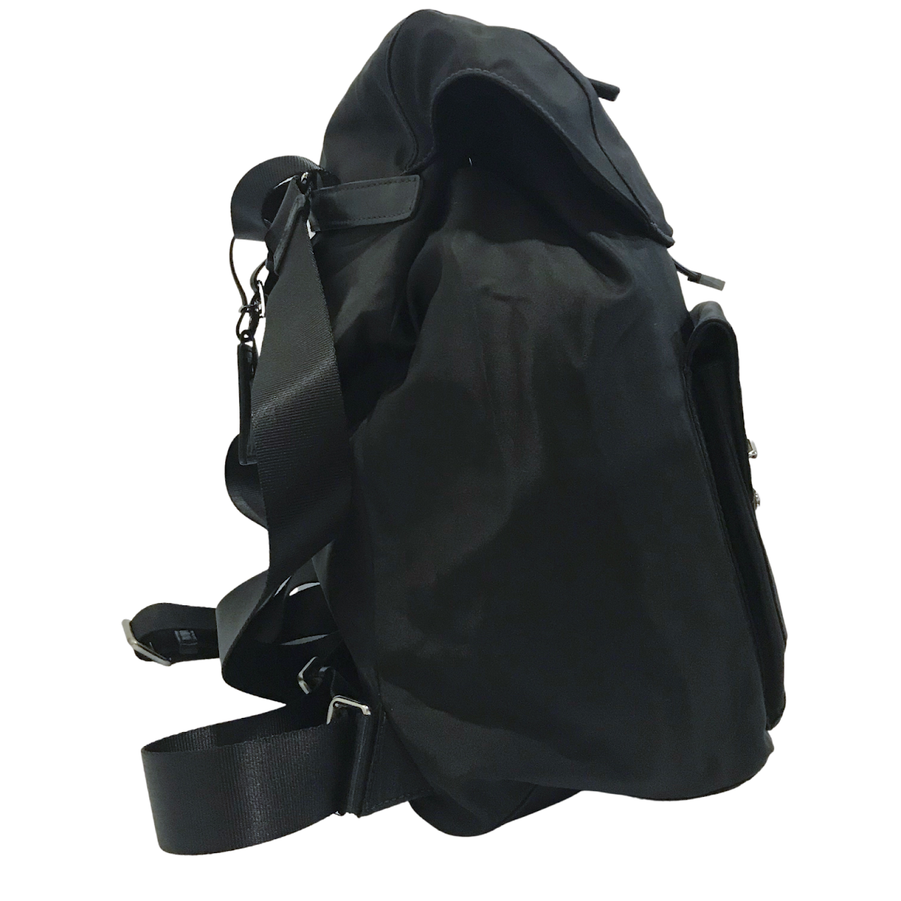 Tumi Black Nylon Travel Backpack