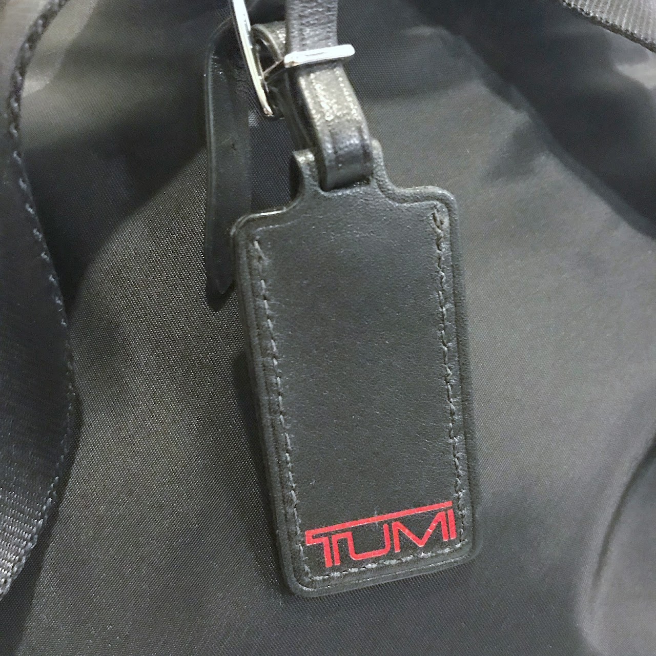 Tumi Black Nylon Travel Backpack