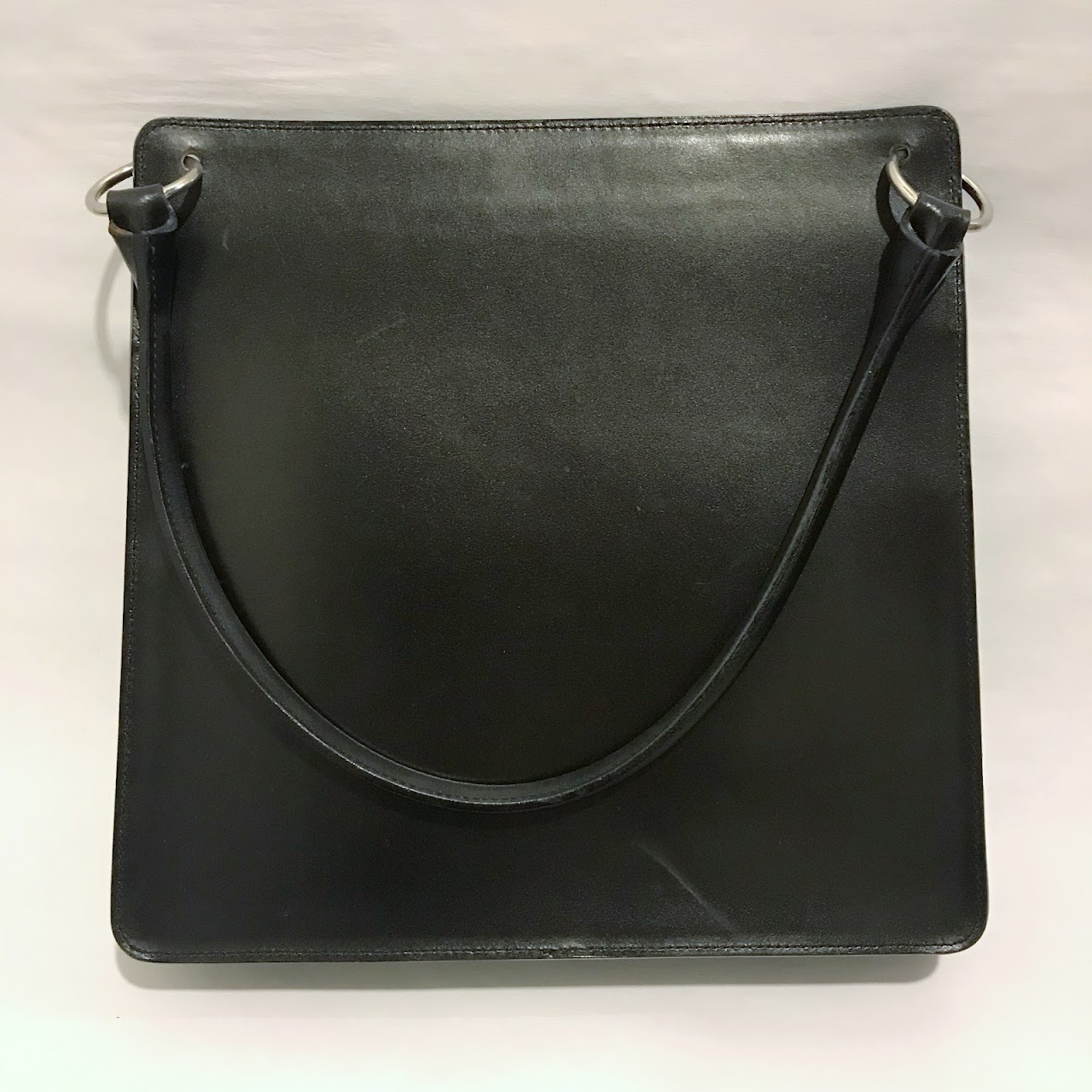 Furla Black Leather Shoulder Bag