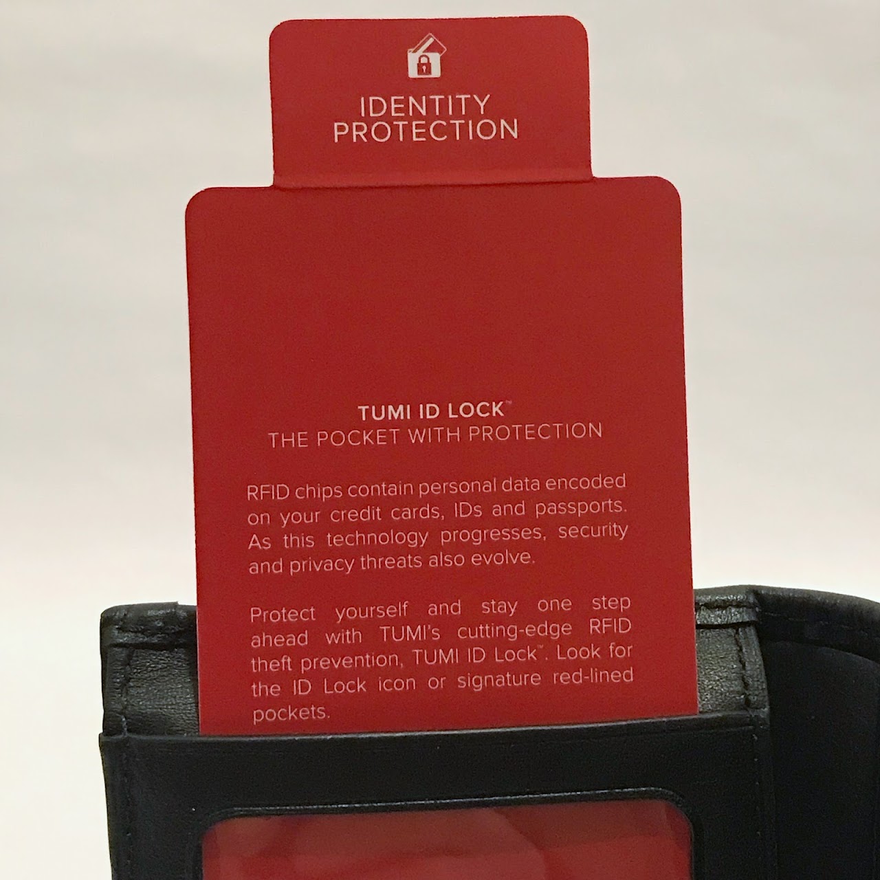 Tumi NEW ID Lock L-Fold Alpha Wallet