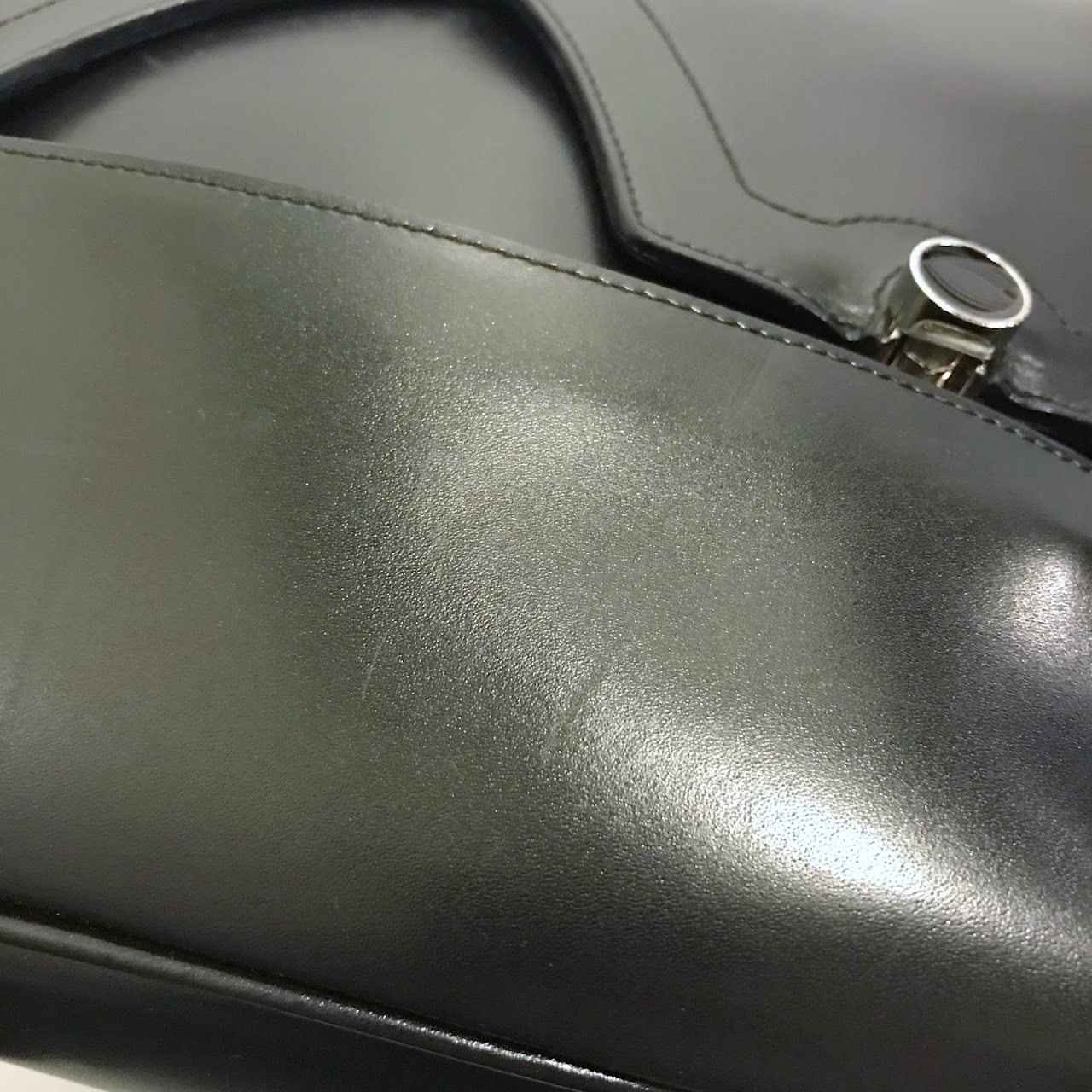 Furla Black Leather Shoulder Bag