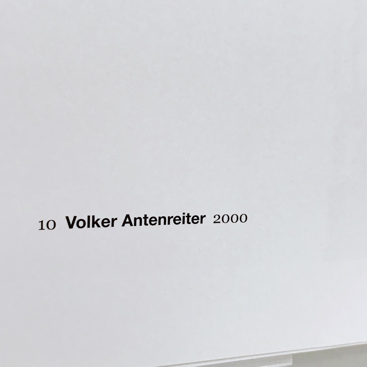 Portraits: Wolfgang Tillmans RARE Book