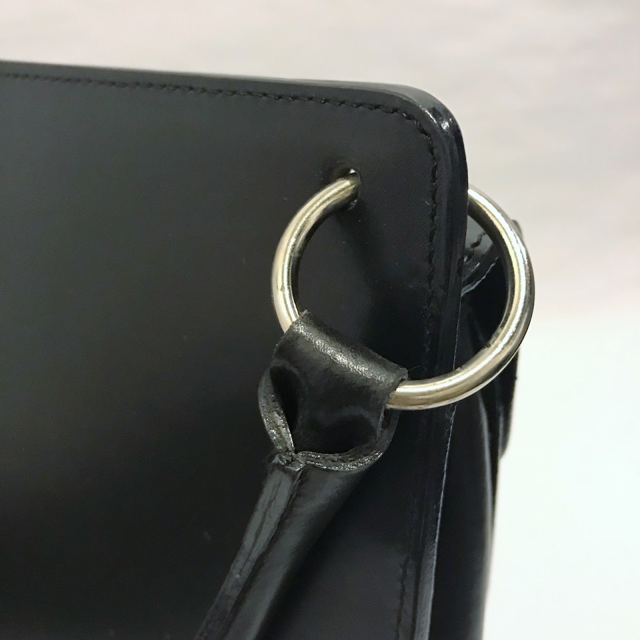 Furla Black Leather Shoulder Bag