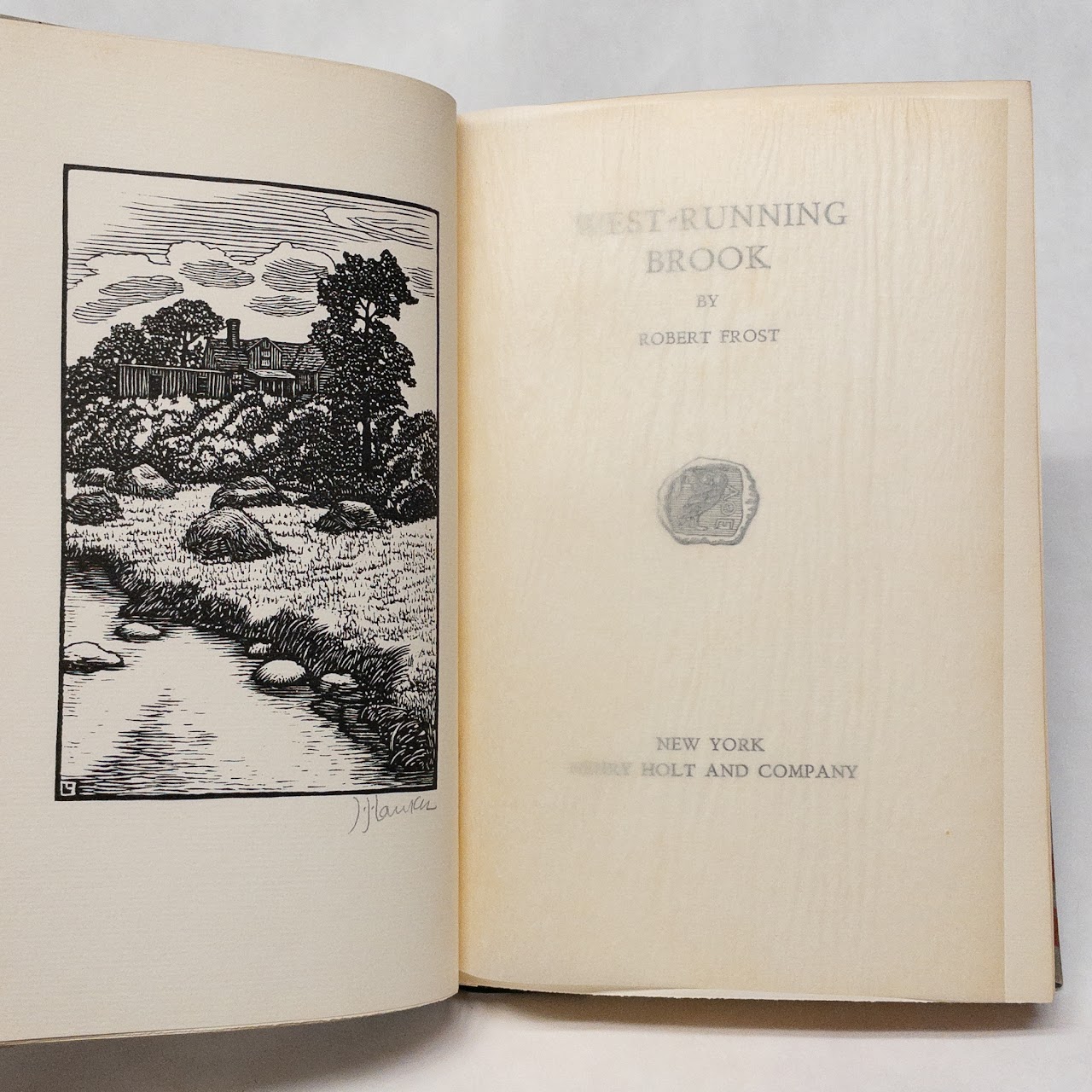 Robert Frost: West Running Brook Signed Edition