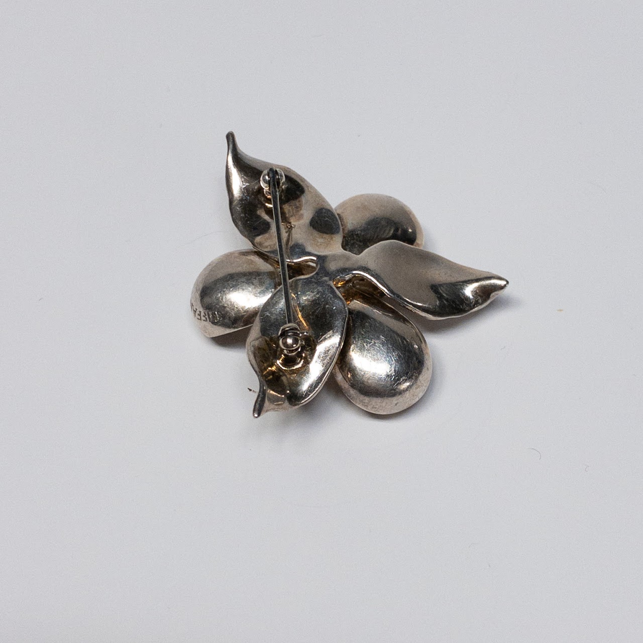 Tiffany & Co. Sterling Silver Flower Brooch