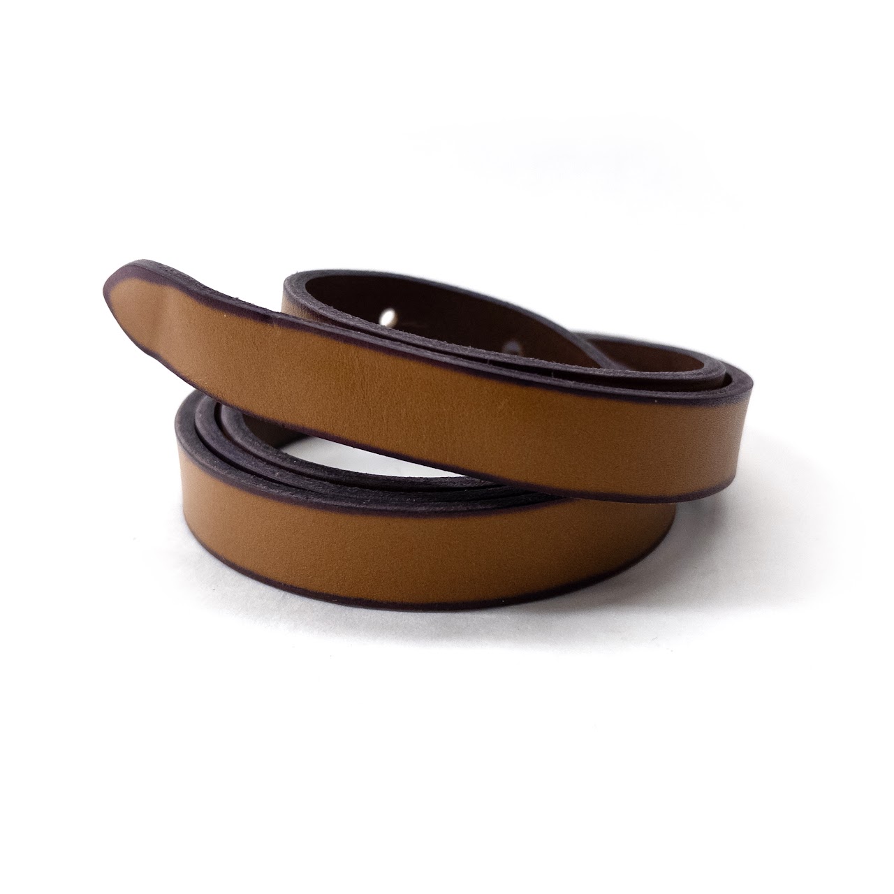 Maison Martin Margiela Leather Double Tabbed Belt