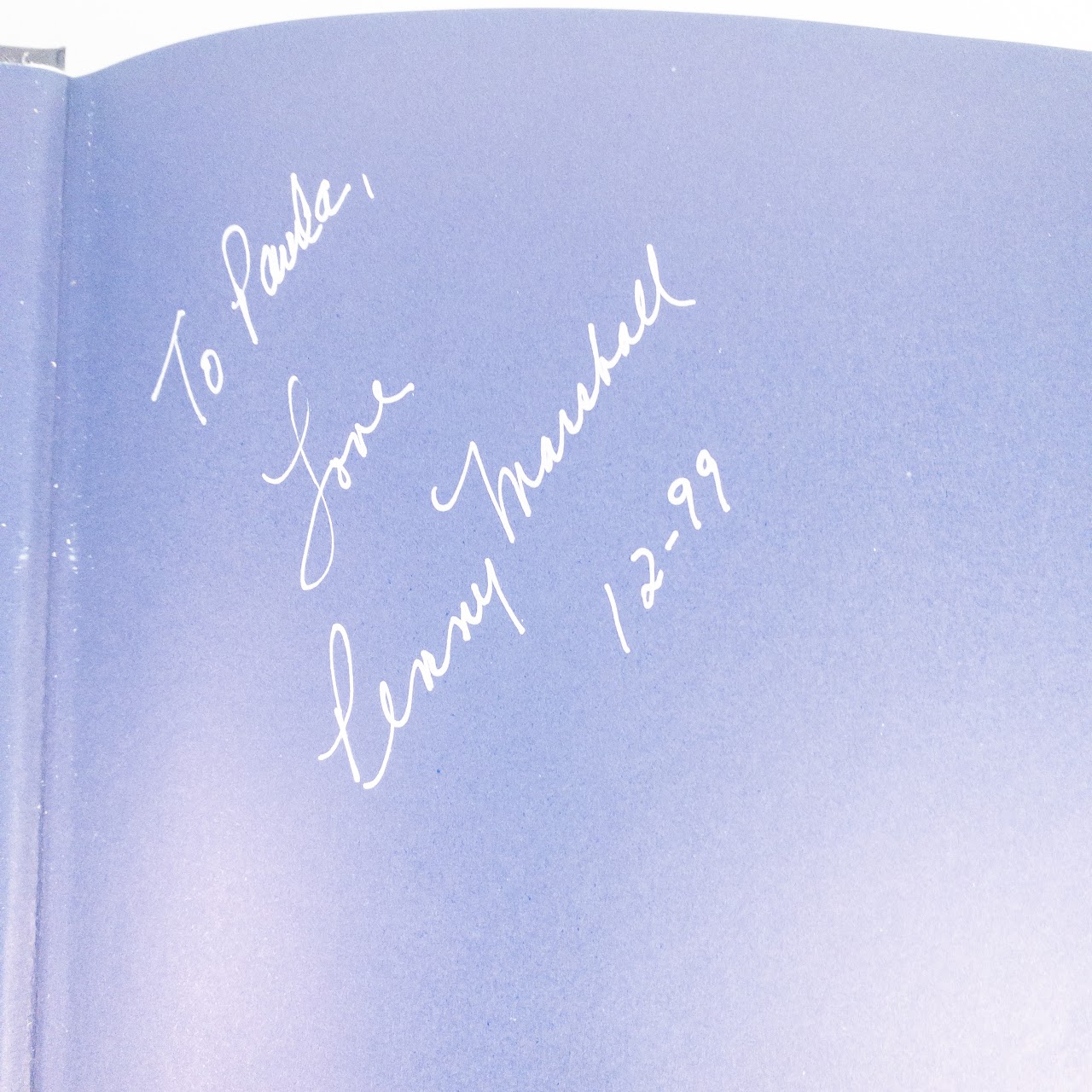 Penny Marshall of Laverne & Shirley Signed 'Century' Phaidon Book