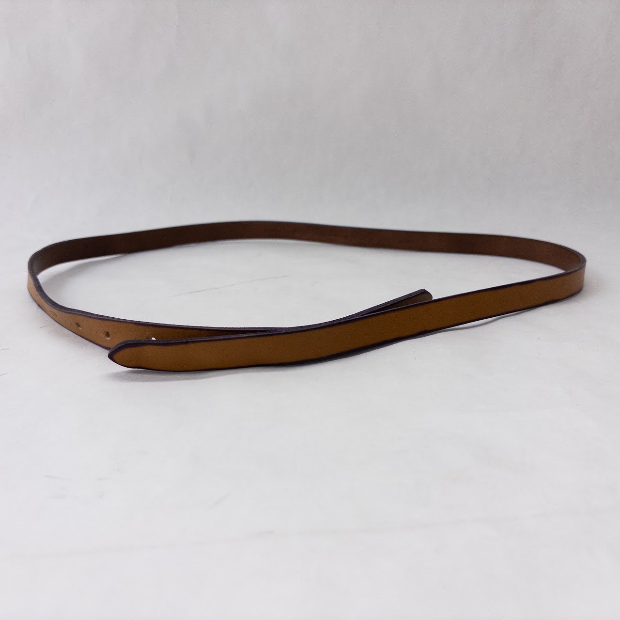 Maison Martin Margiela Leather Double Tabbed Belt