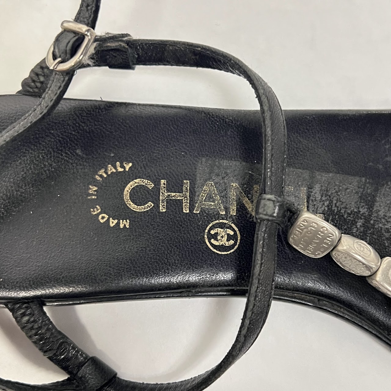 Chanel Ankle Strap Sandals