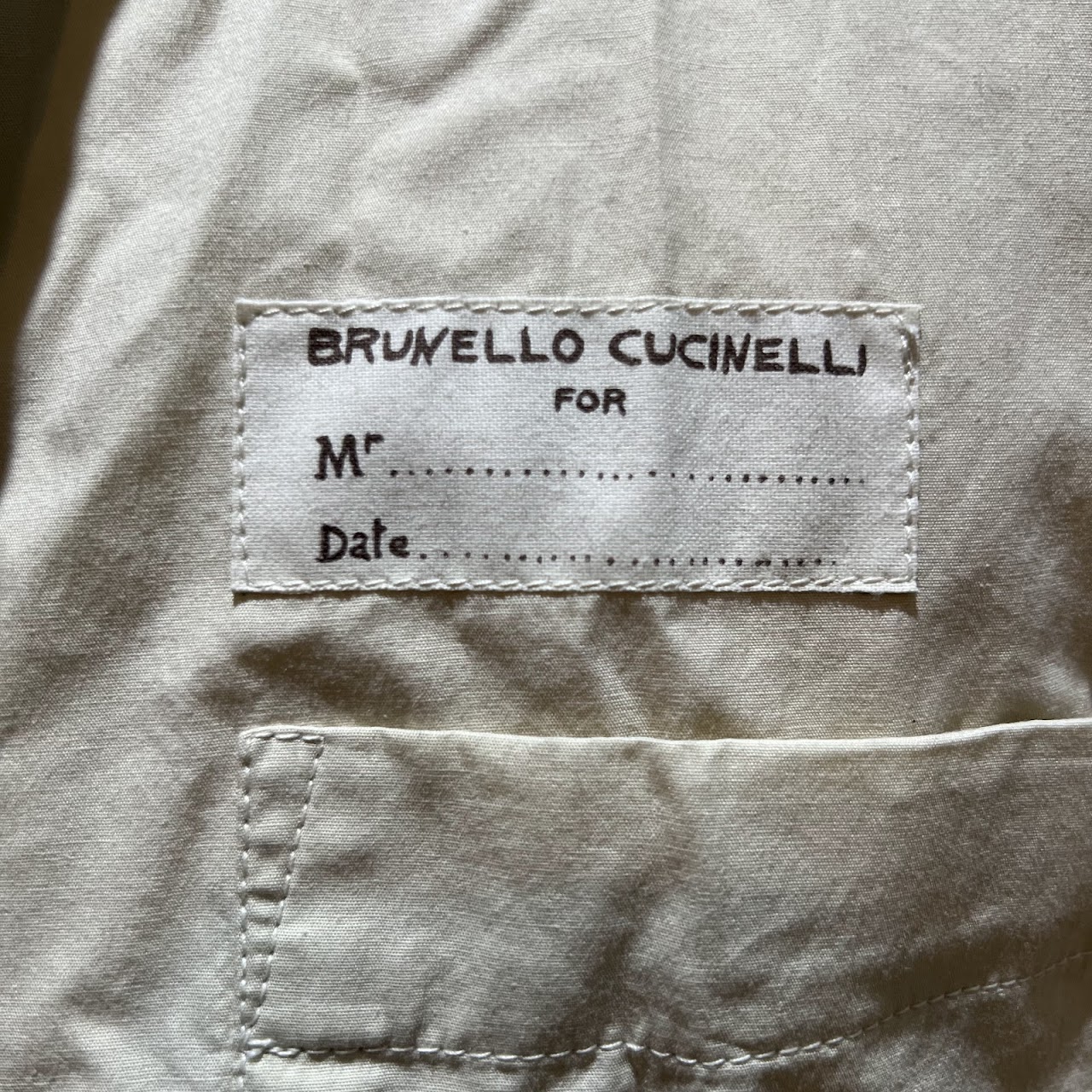 Brunello Cuccinelli French Blue Down Vest