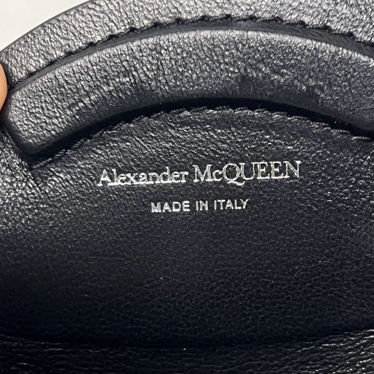 Alexander McQueen The Curve Mini Bucket Bag