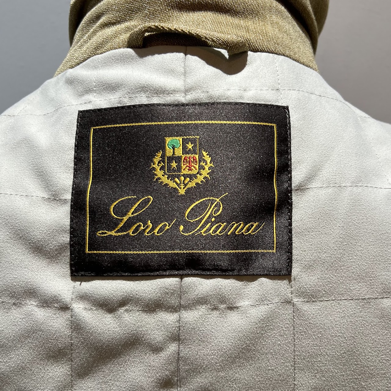 Loro Piana Storm System Lined Inclement Weather Coat