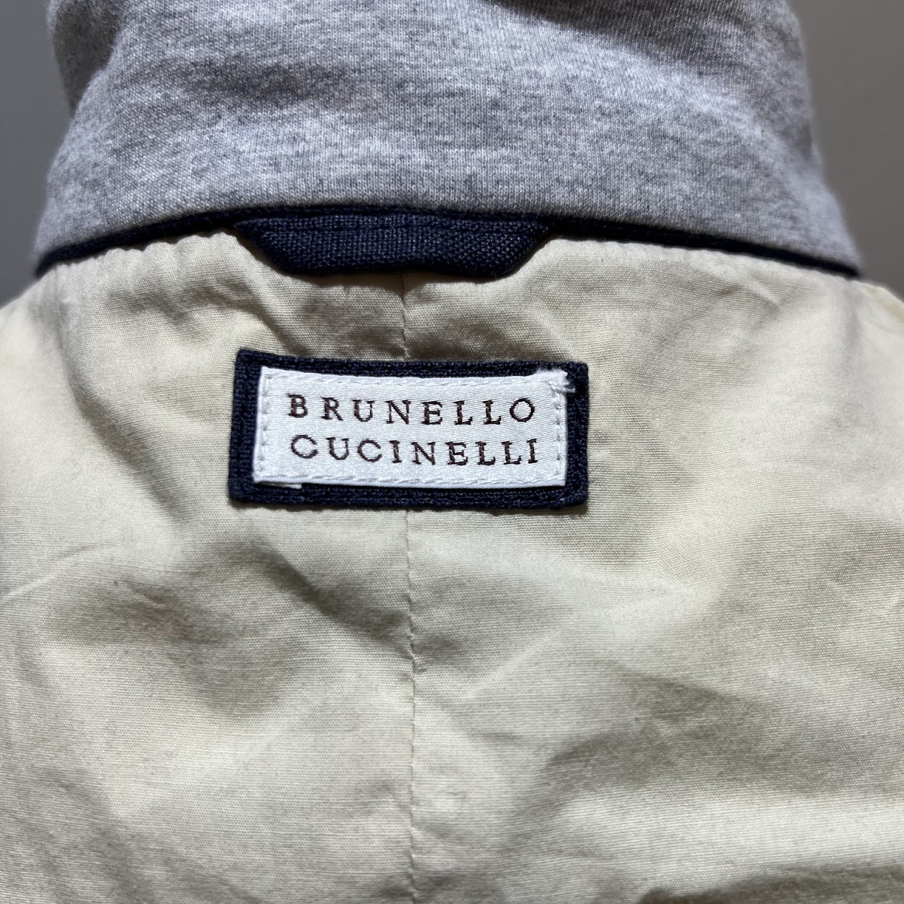 Brunello Cuccinelli French Blue Down Vest