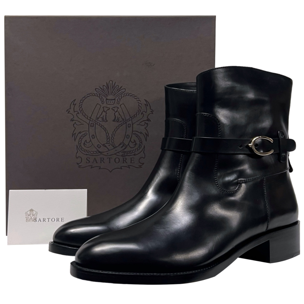 Sartore NEW Moto Style Ribot Ankle Boots