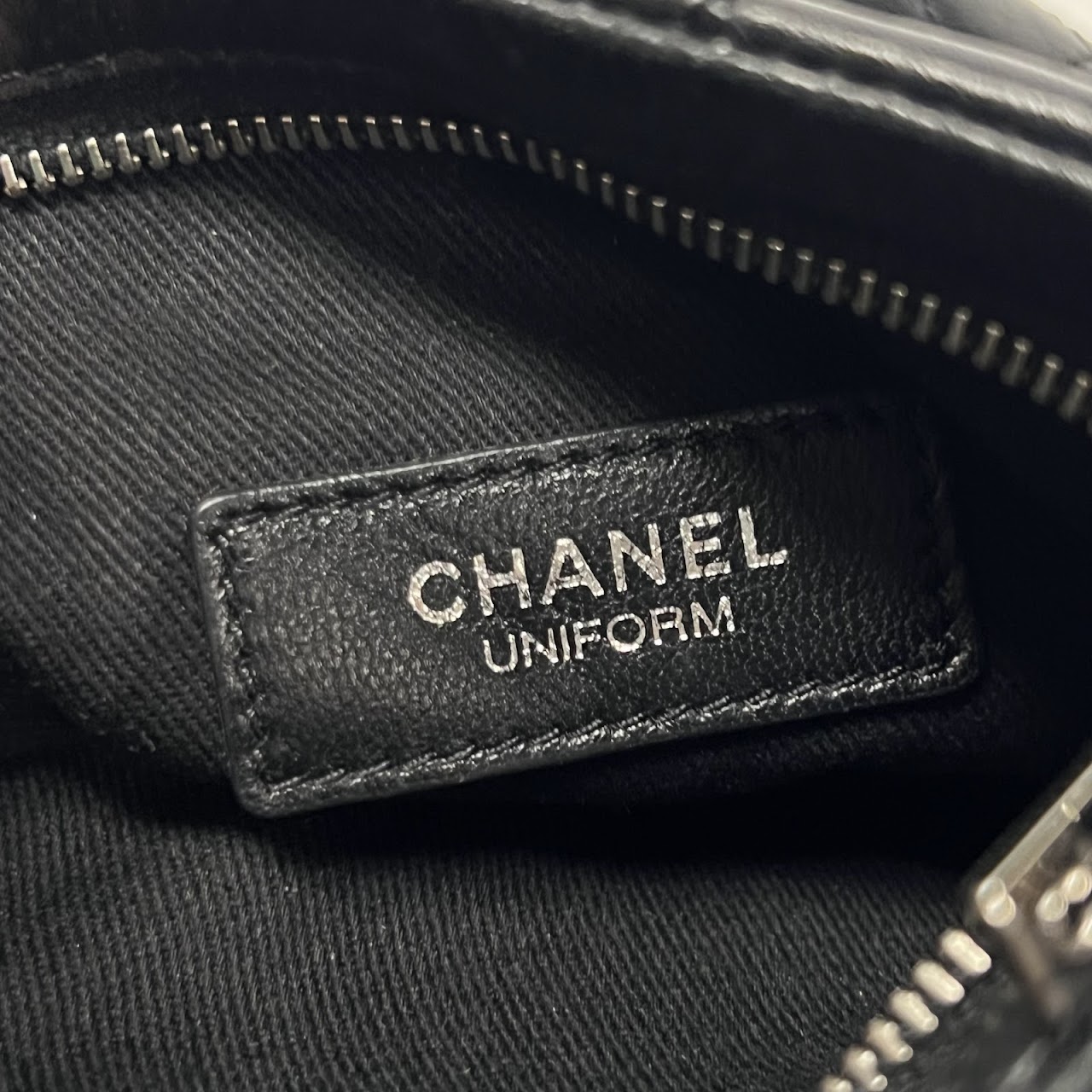 Chanel Uniform Quilted Crossbody Bag