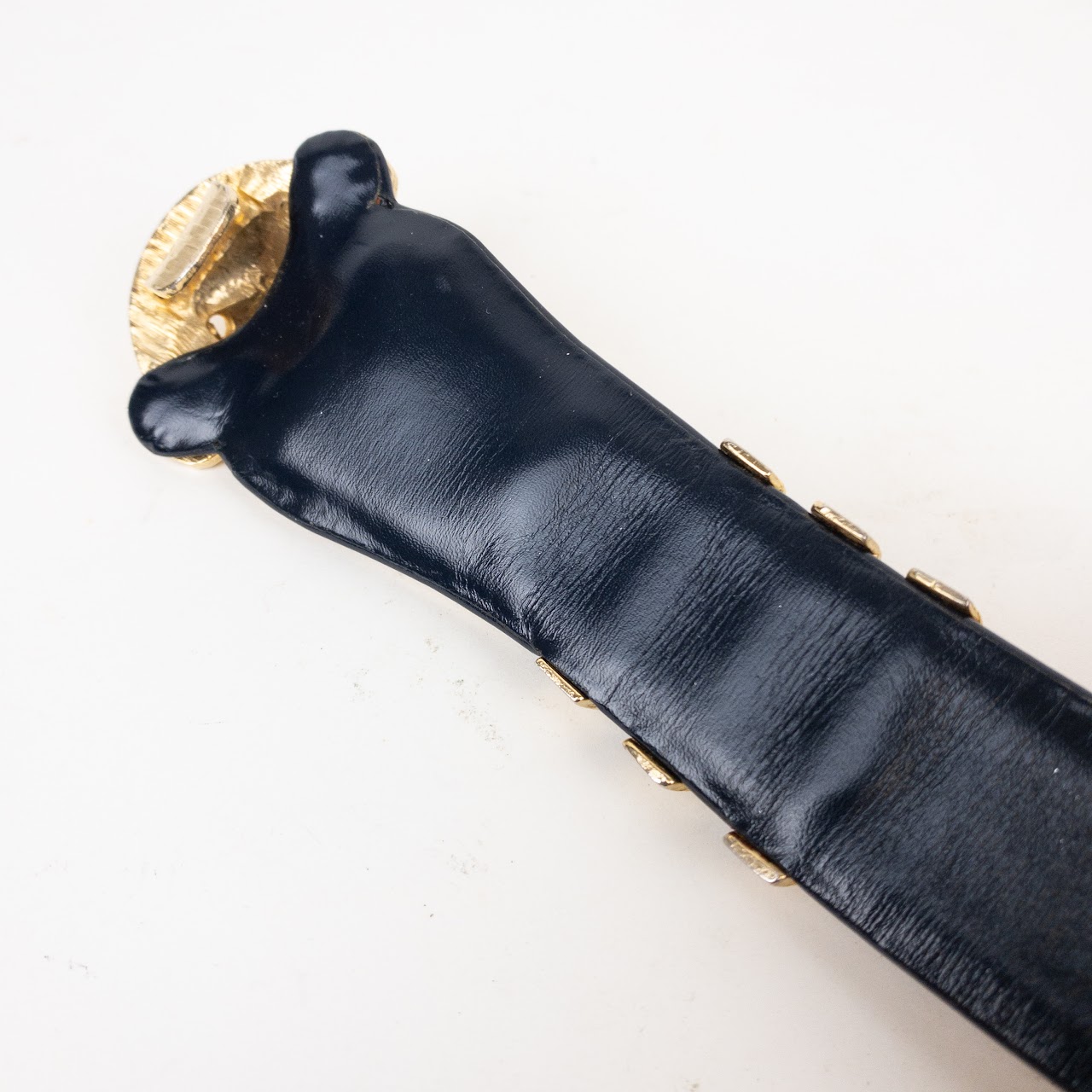 Vintage Judith Leiber Lion Head Belt