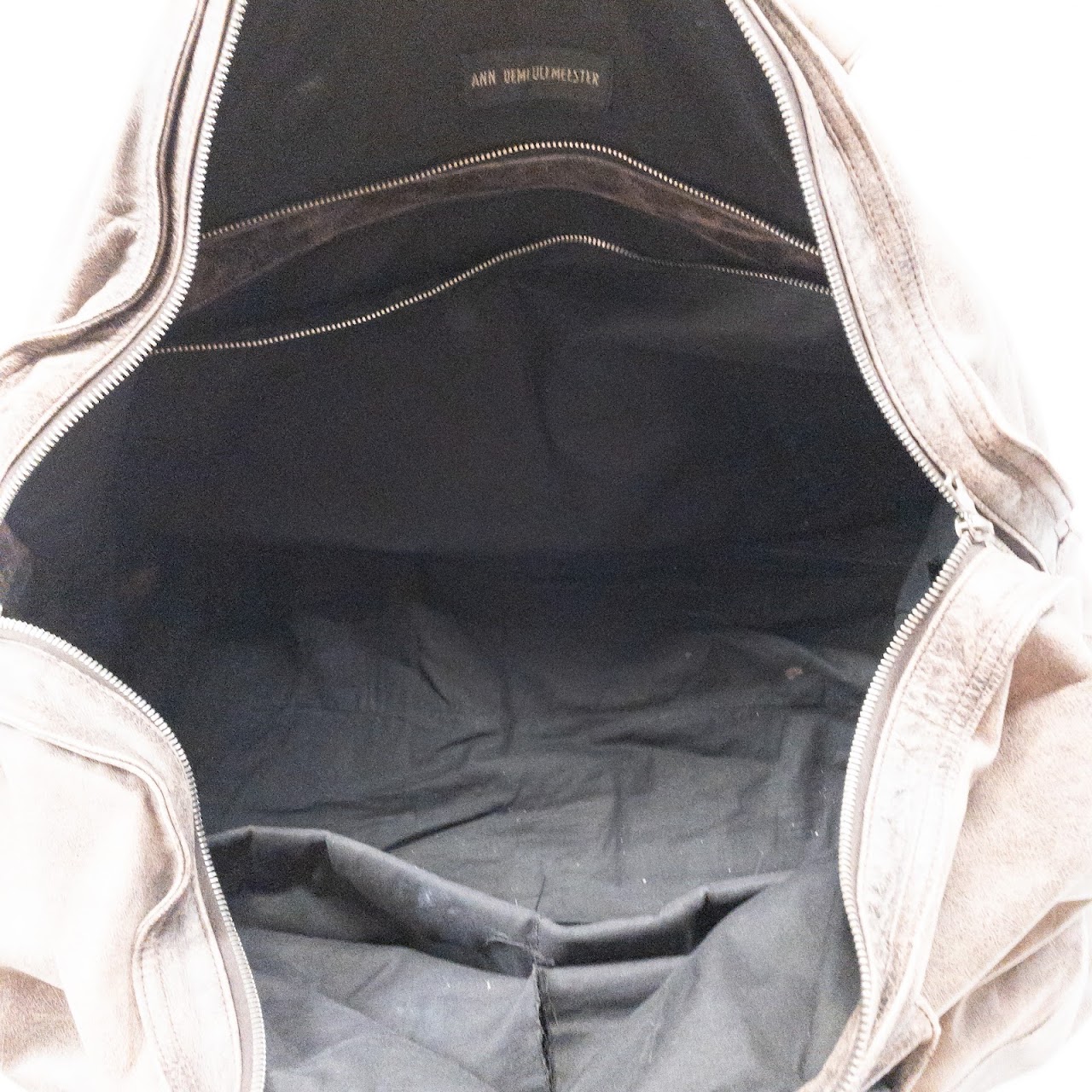 Ann Demeulemeester Leather Duffel Bag