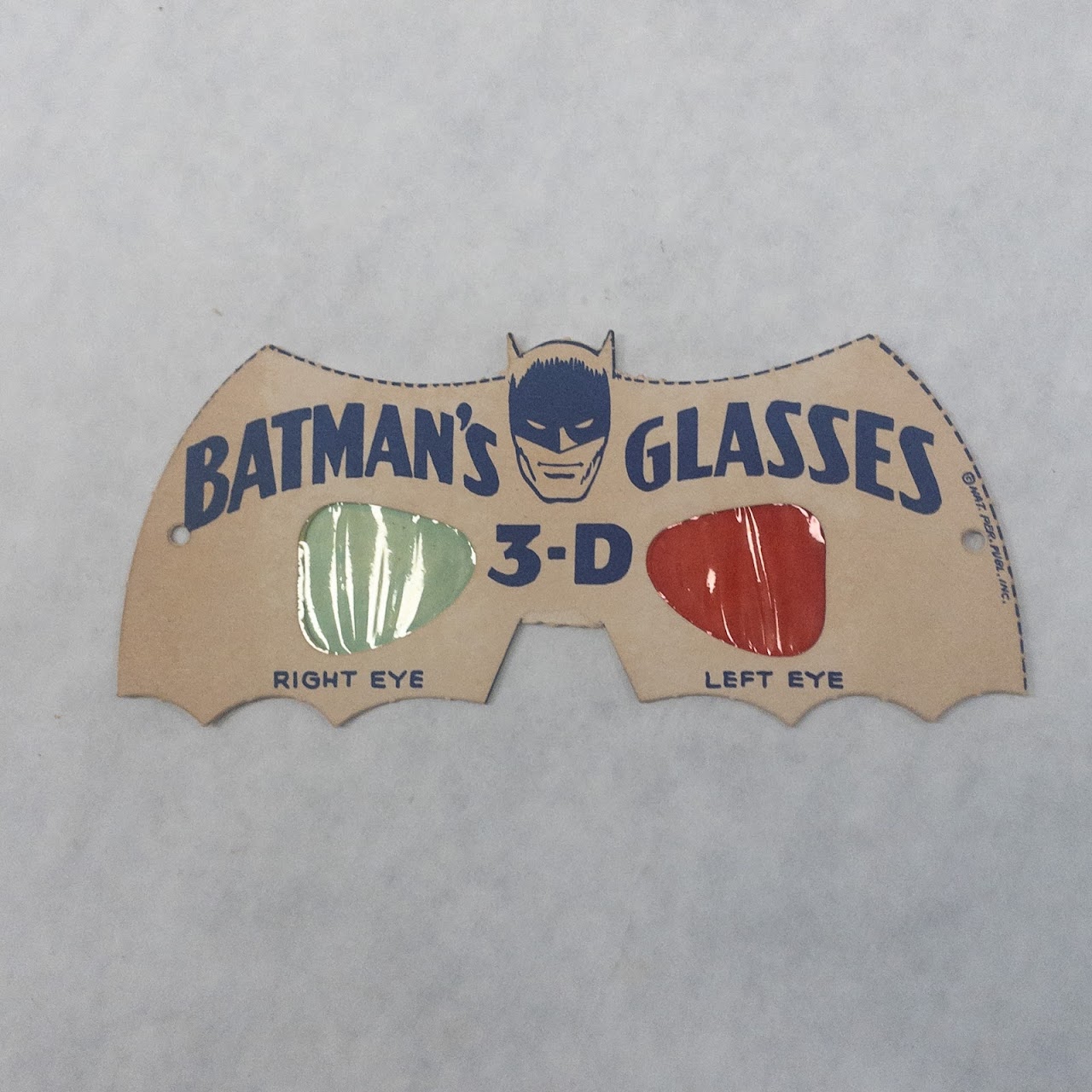 Batman 3 D Vol 11 1966 Reprint Comic With 3 D Glasses