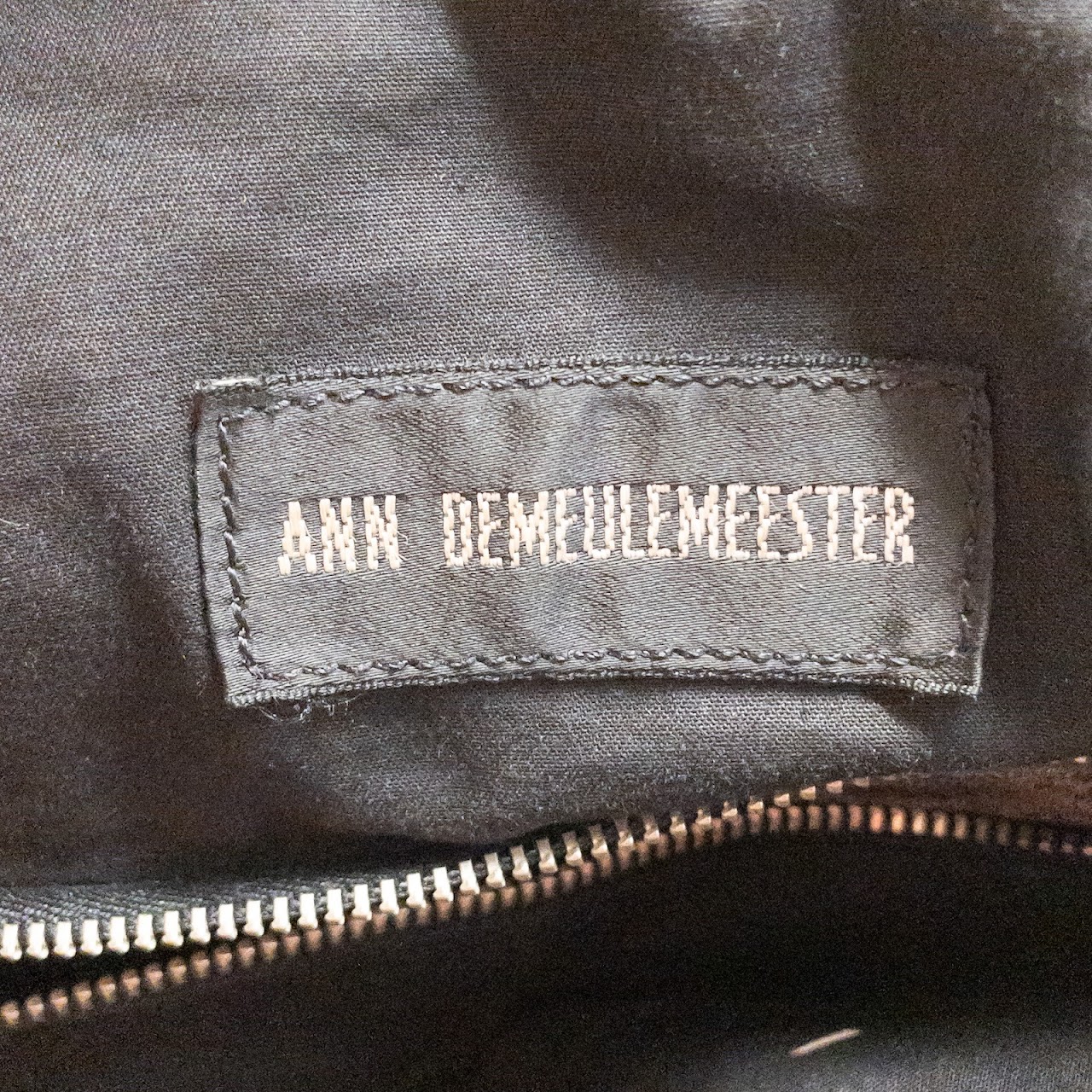 Ann Demeulemeester Leather Duffel Bag