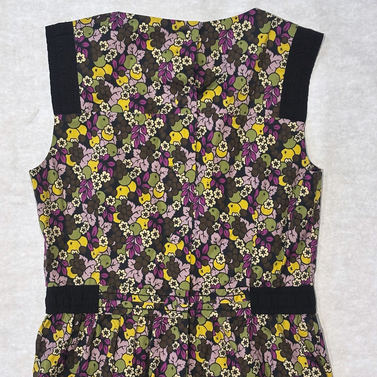 Holliday & Brown Re-Edit For Prada Floral Shoulder Strap Dress