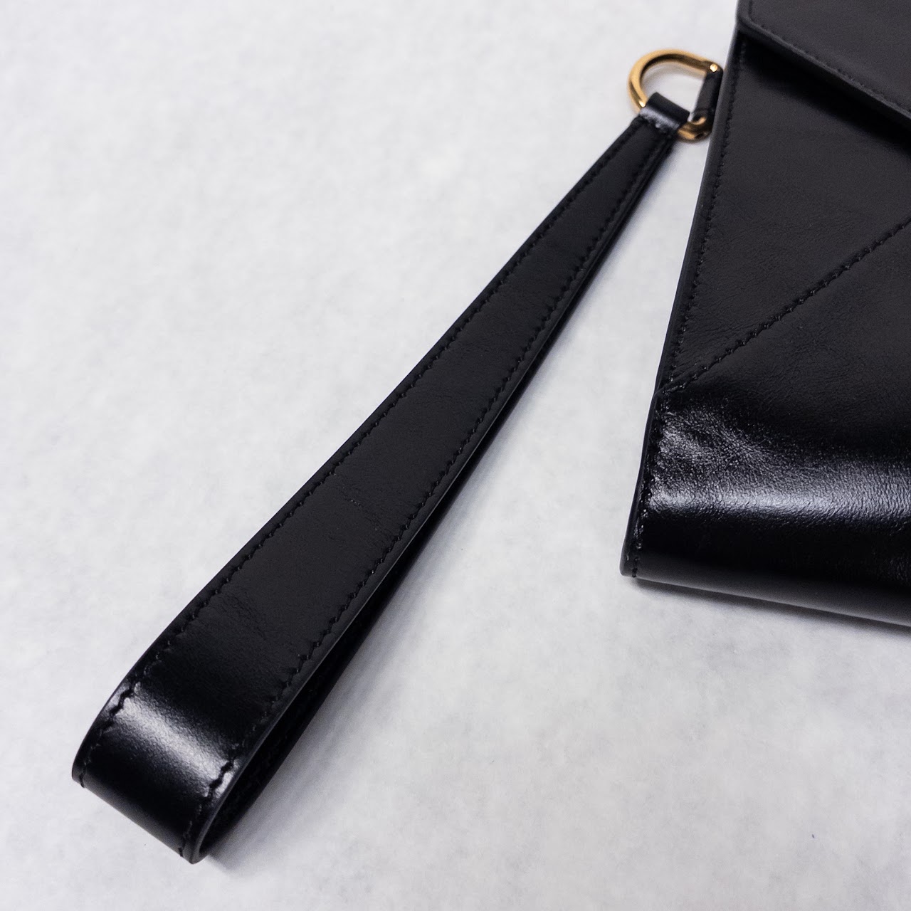 Chloé Envelope Style Leather Clutch