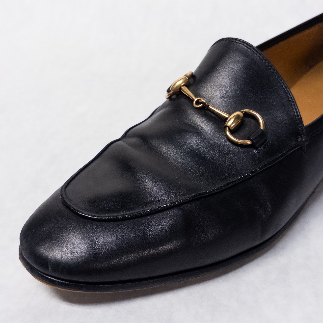 Gucci  Jordaan Horse bit Loafers