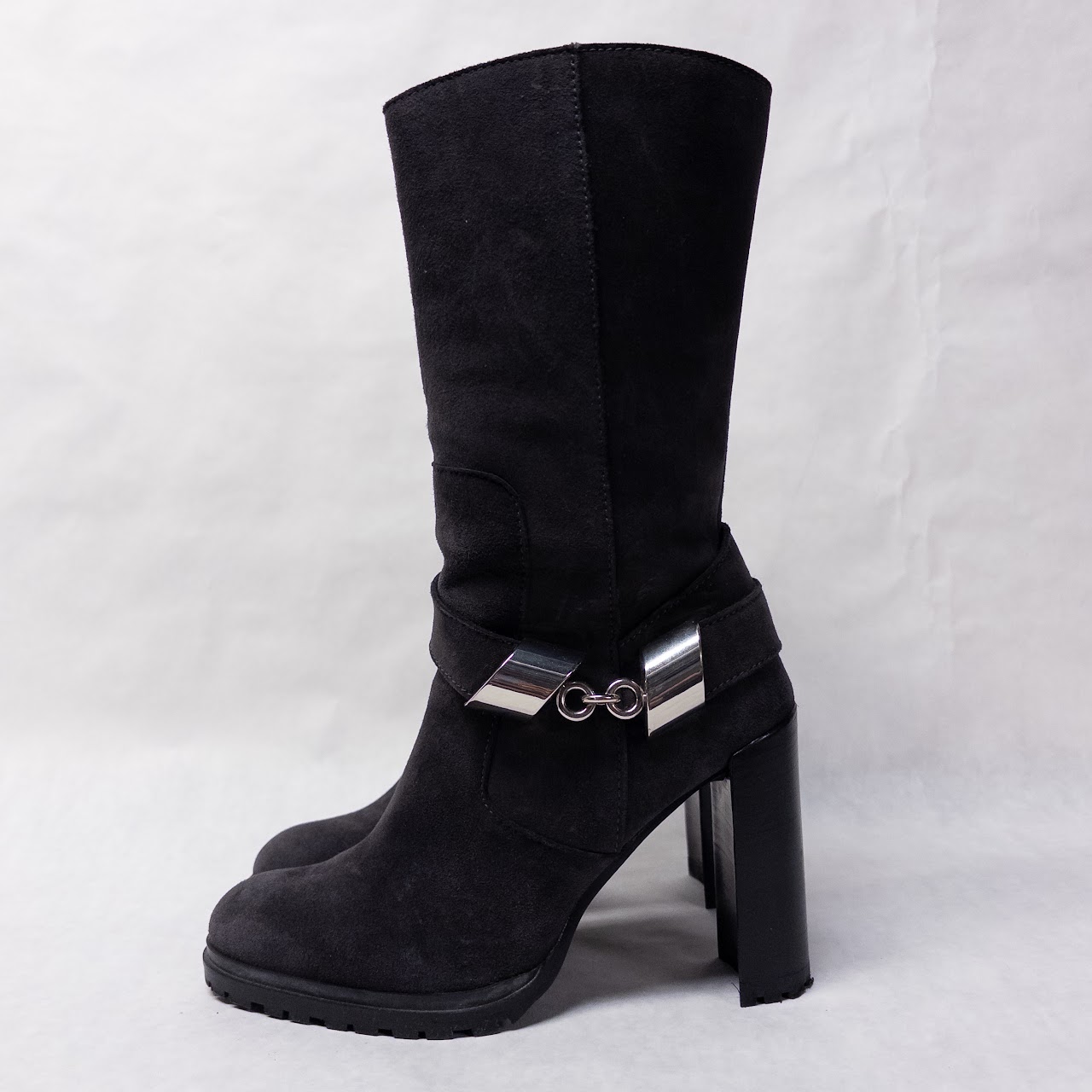 Stuart Weitzman Skipper Suede Boots