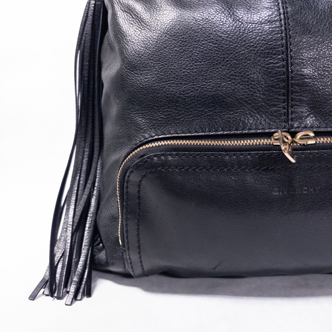 Givenchy Zip Front Pocket Bucket Bag