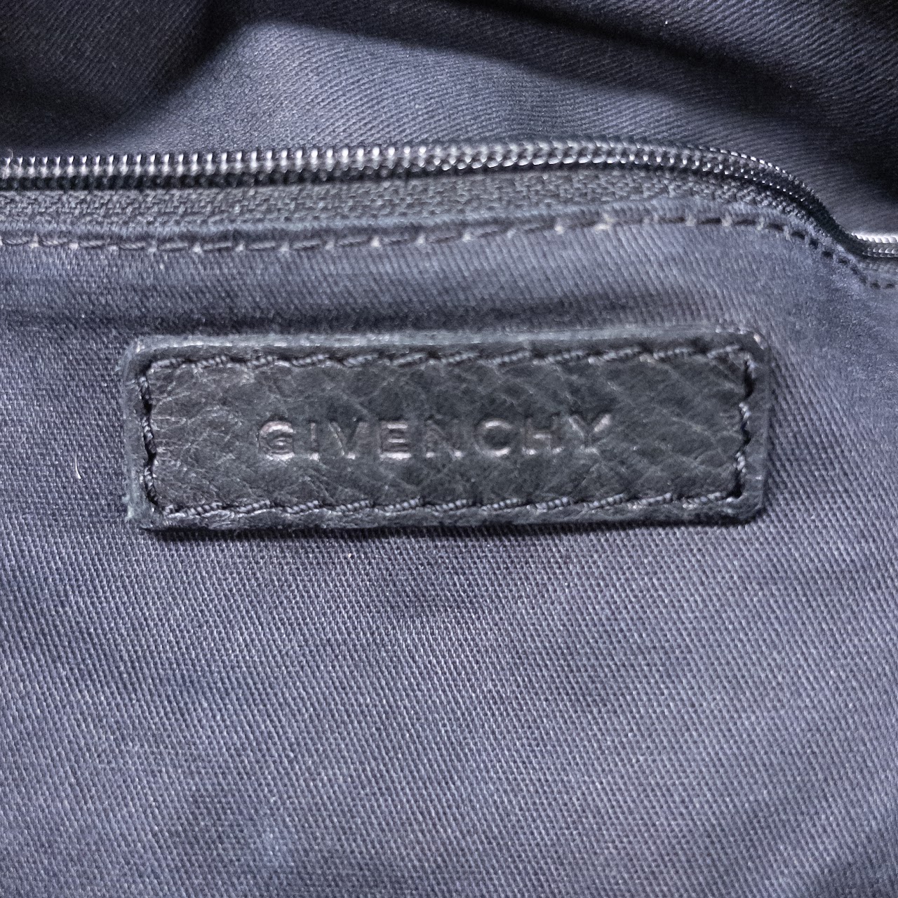 Givenchy Zip Front Pocket Bucket Bag