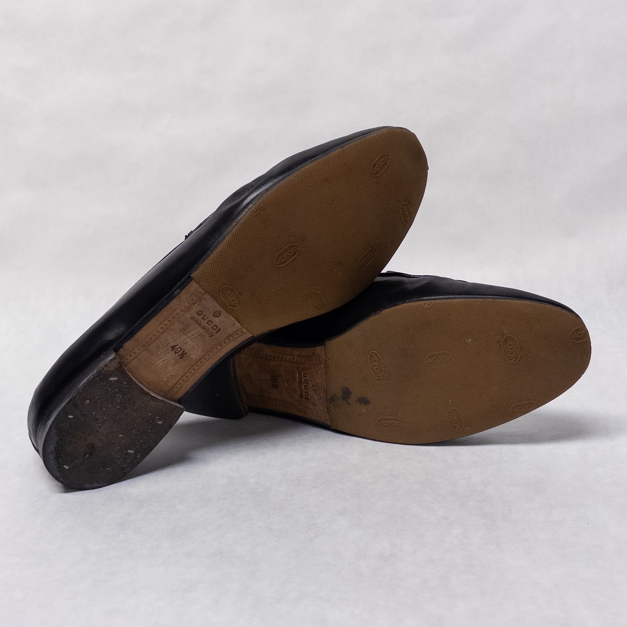 Gucci  Jordaan Horse bit Loafers