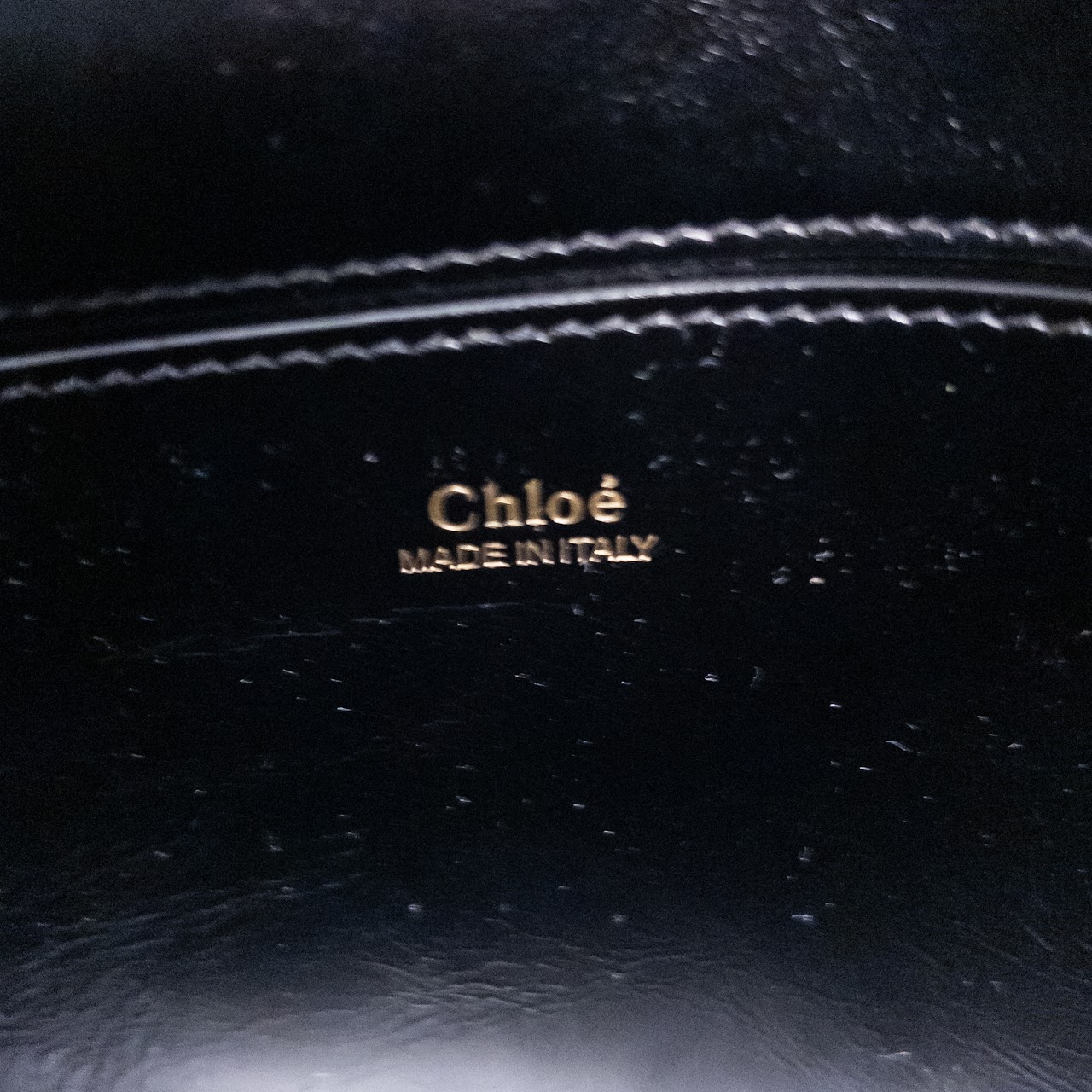 Chloé Envelope Style Leather Clutch