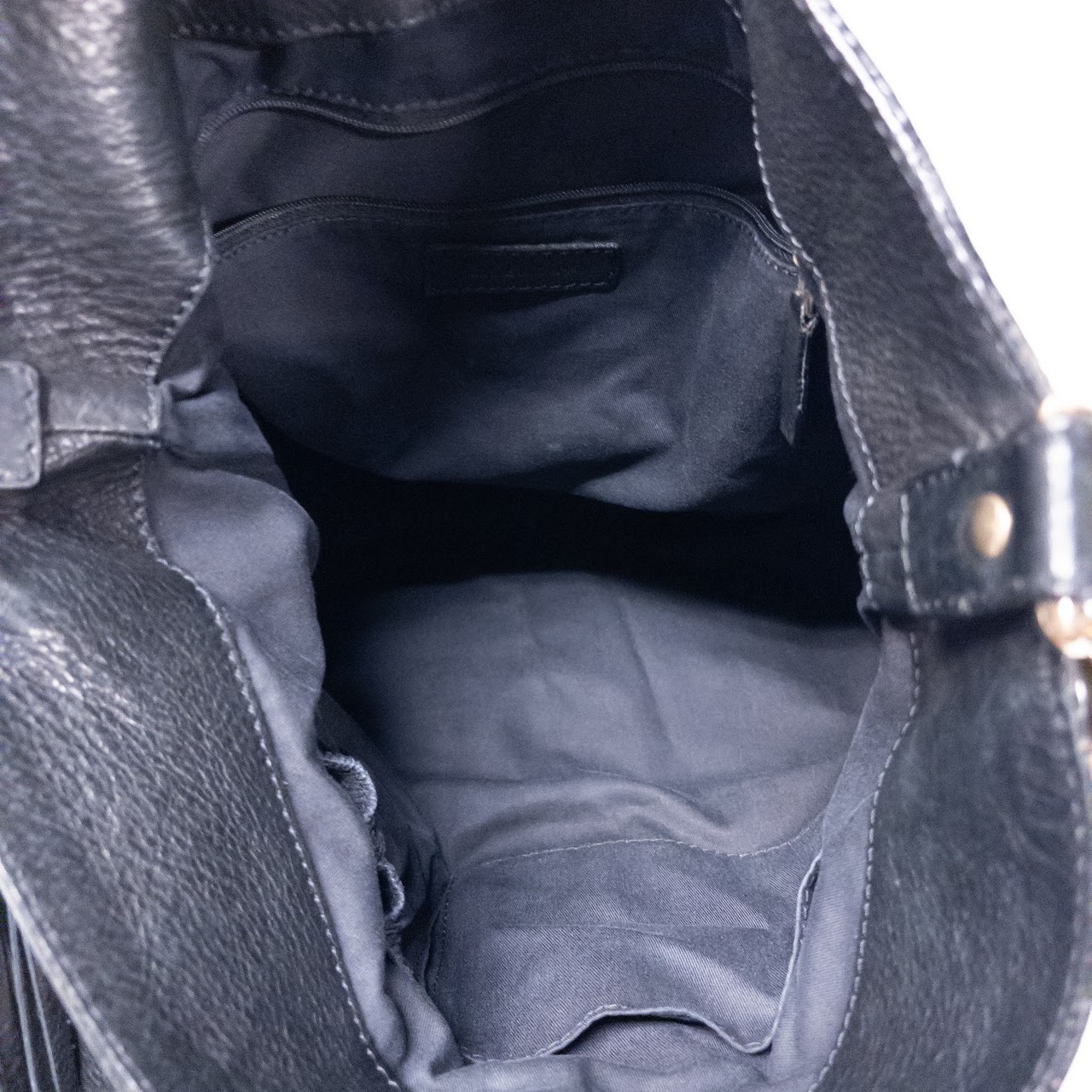 Givenchy Zip Front Pocket Bucket Bag