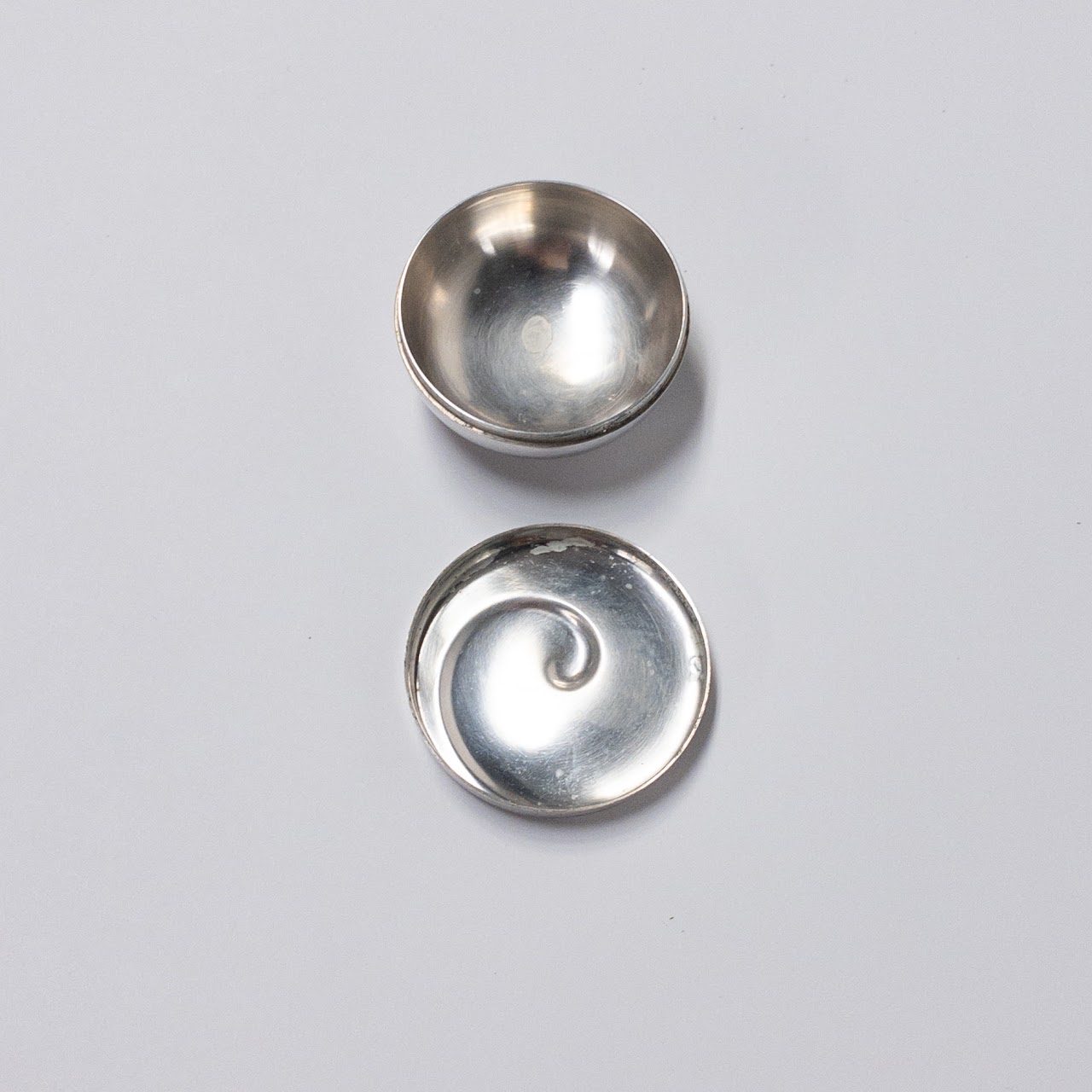 Georg Jensen Sterling Silver Swirl Paperweight