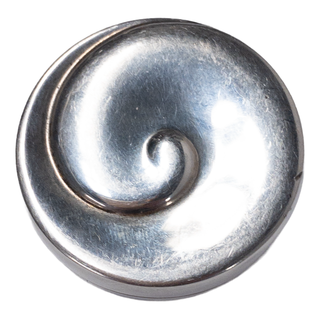 Georg Jensen Sterling Silver Swirl Paperweight